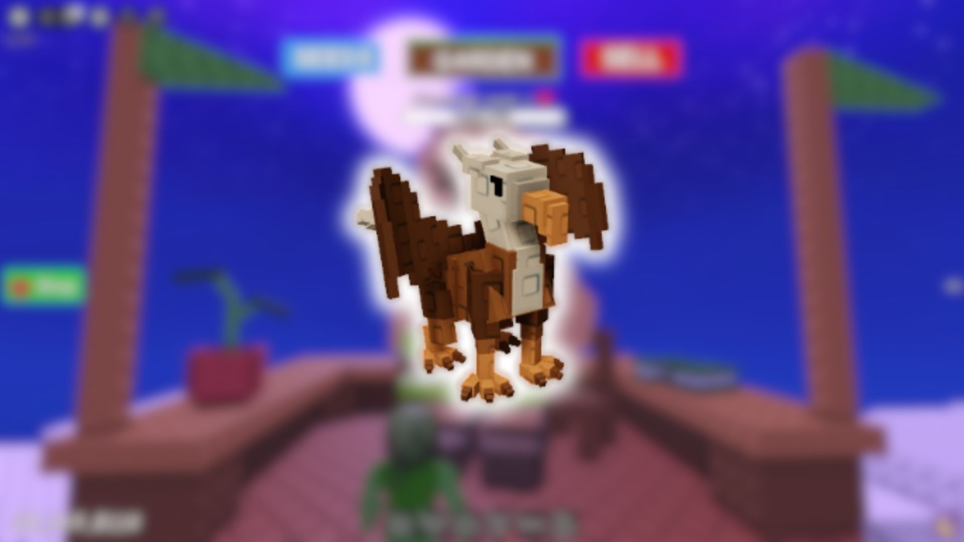 Griffin In Grow a Garden (Image via Roblox Corporation)