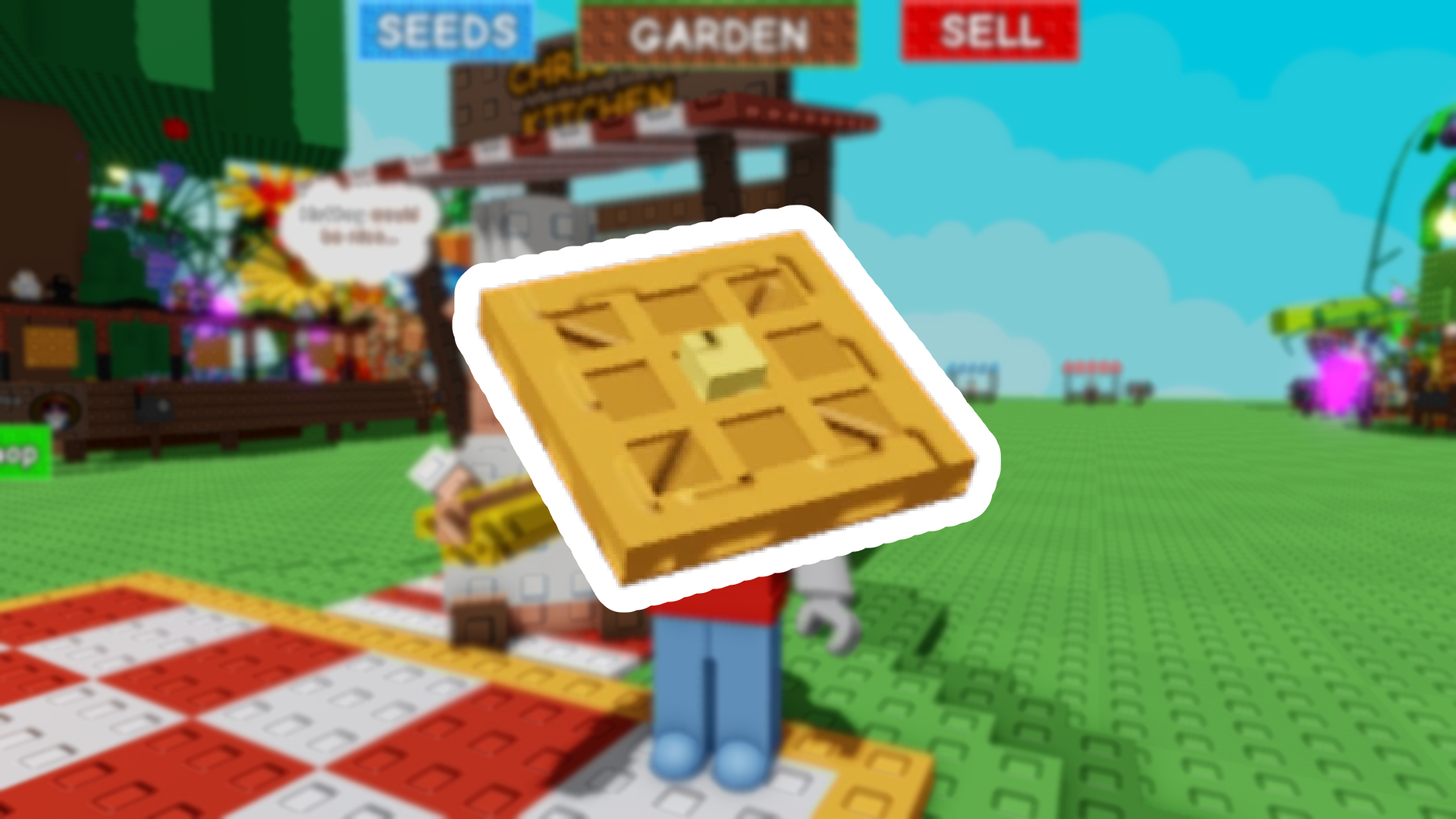 Grow a Garden Prismatic Waffle Guide (Image via Roblox Corporation)