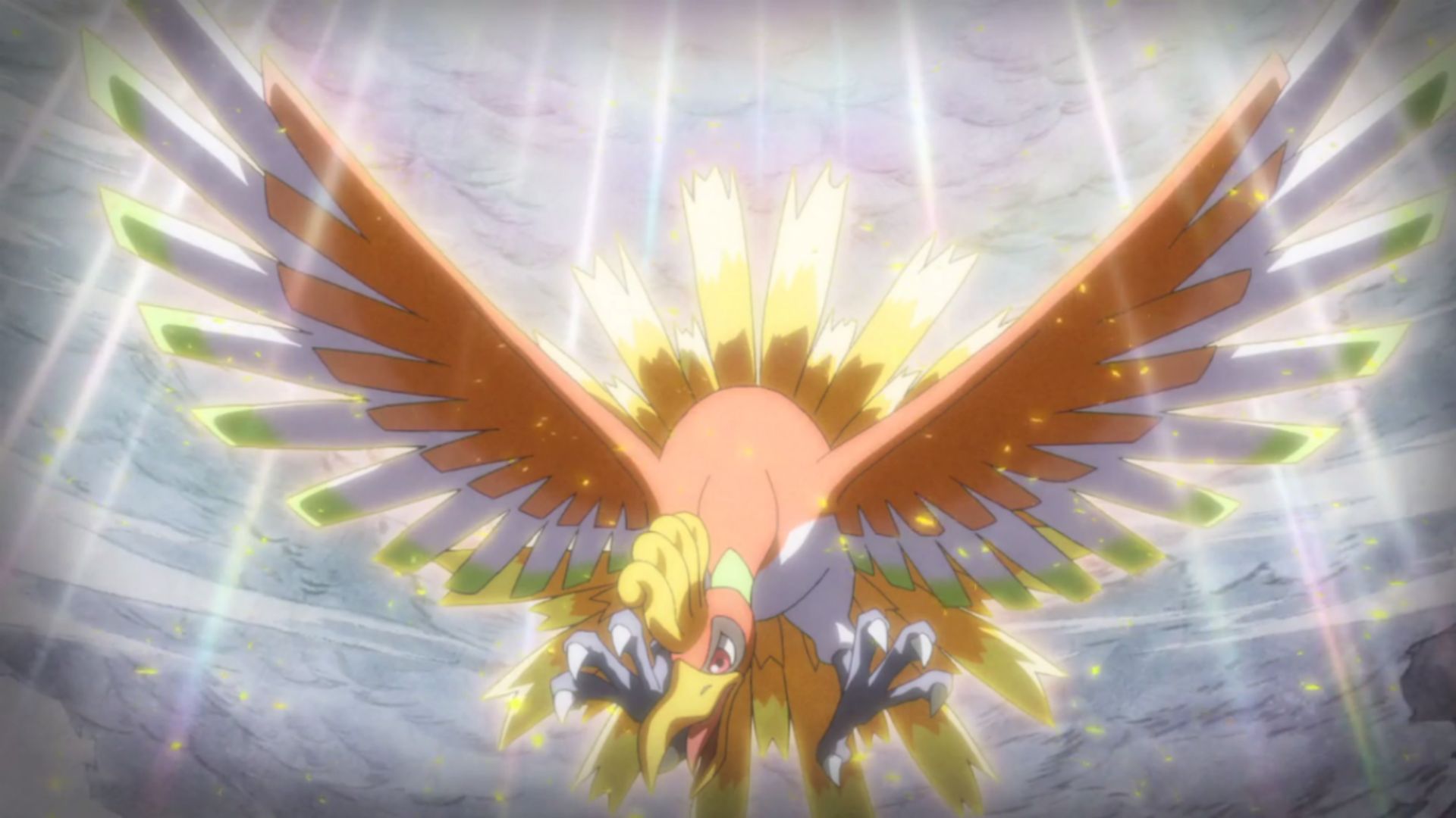 Ho-oh from Pokemon Generations (Image via TPC)