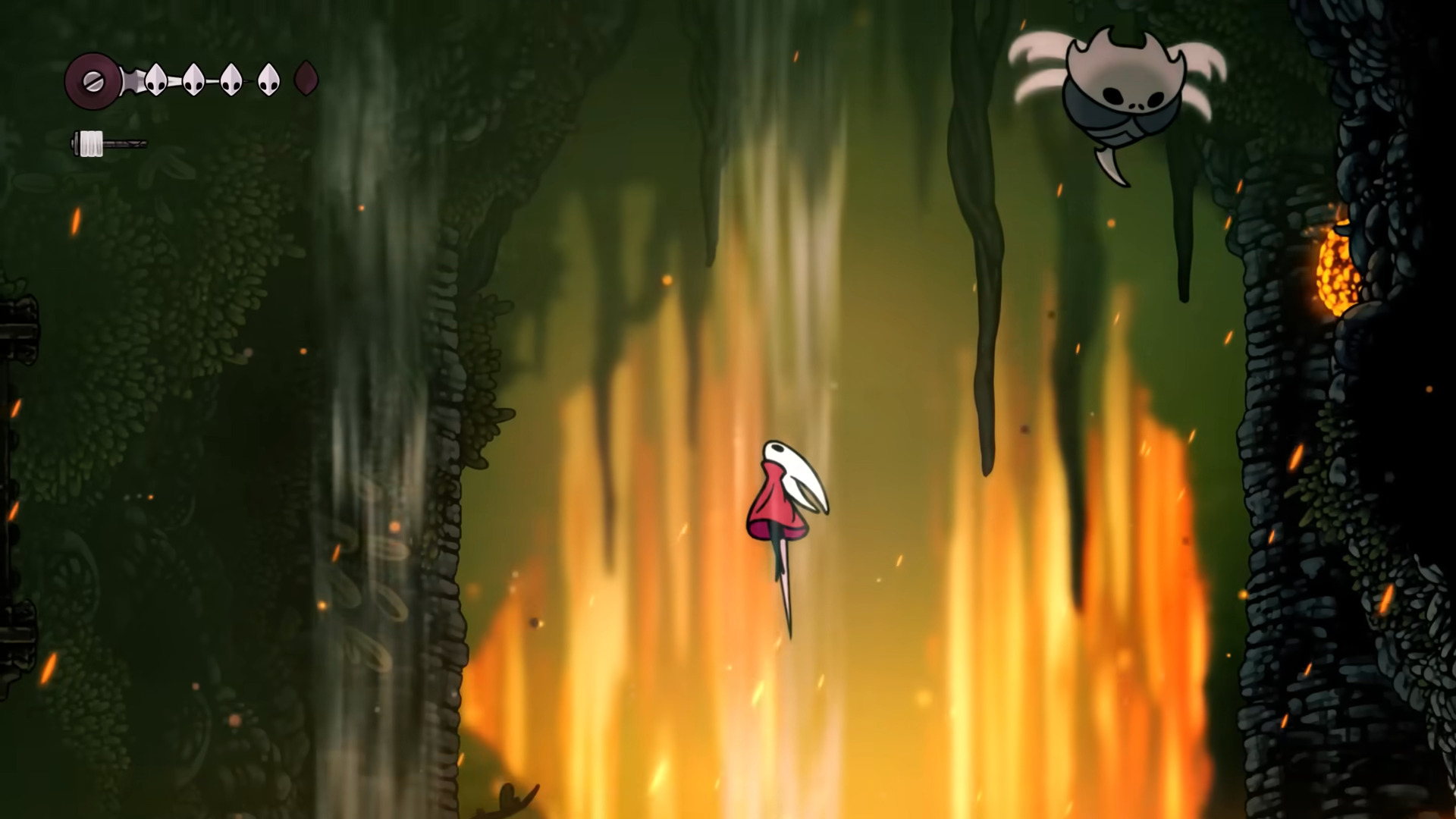 Hornet is almost free (Image via Team Cherry)