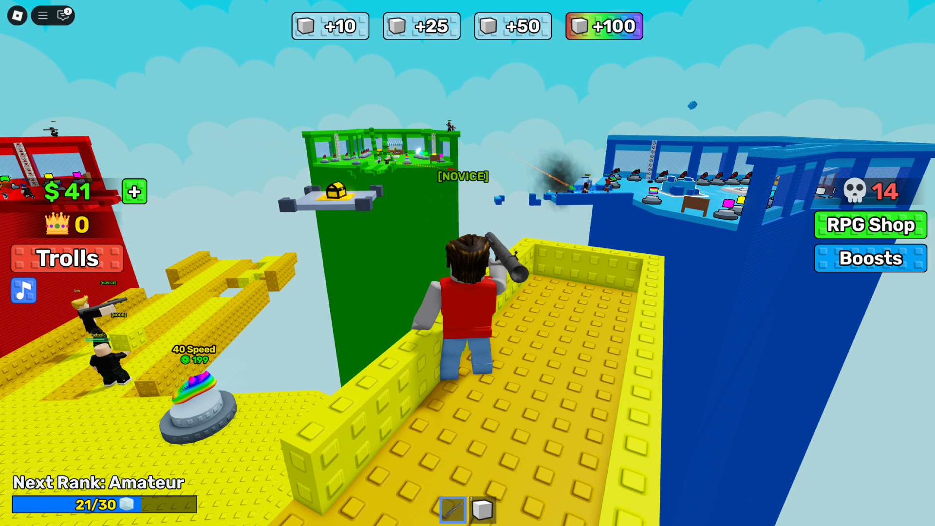 How to play Bridge Battles (Image via Roblox Corporation)