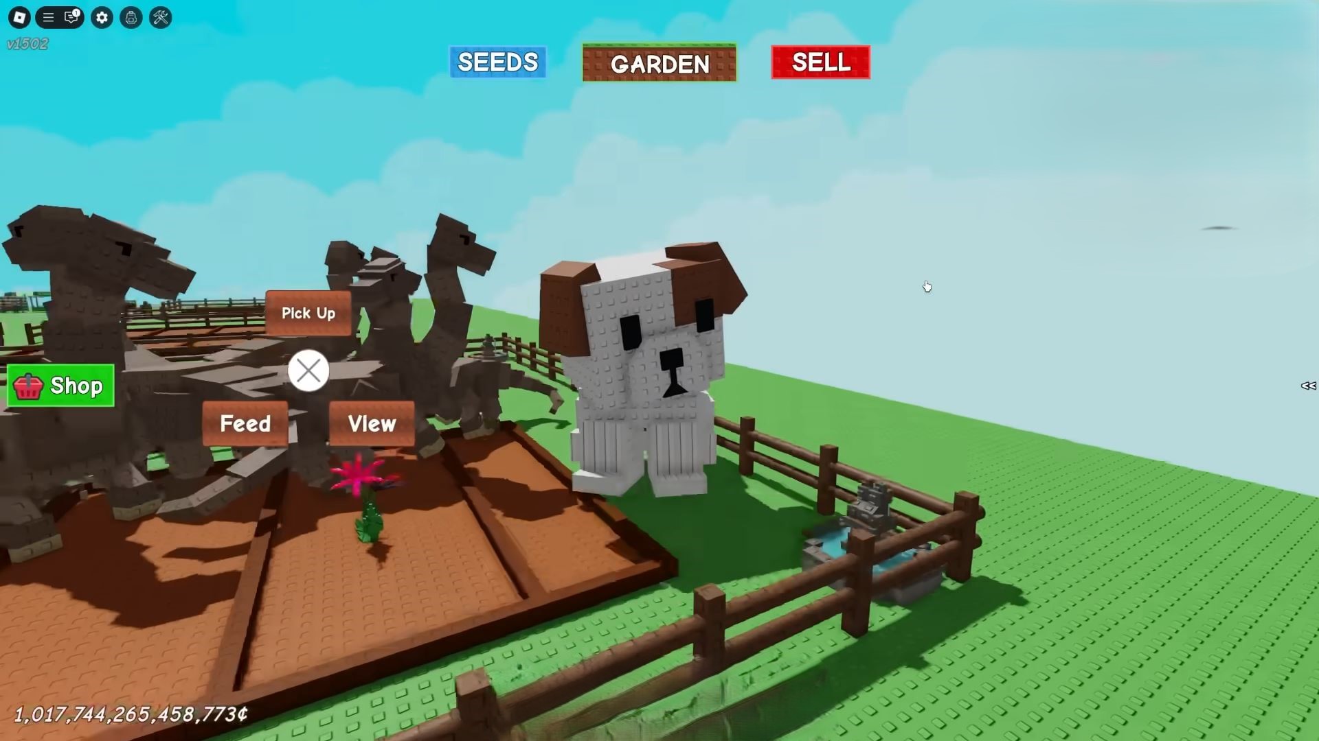 Huge dog pet (Image via Roblox Corporation)