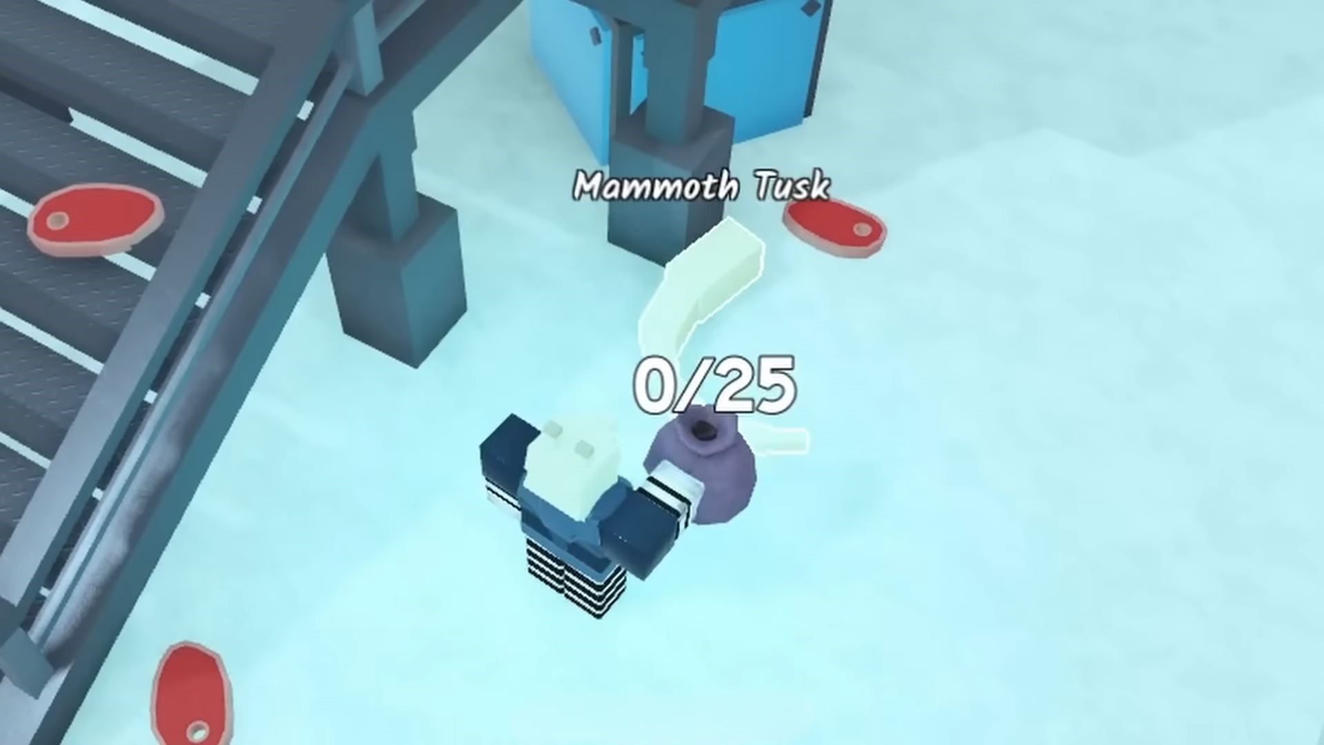 Hunt Mammoths for Tusks (Image via Roblox)