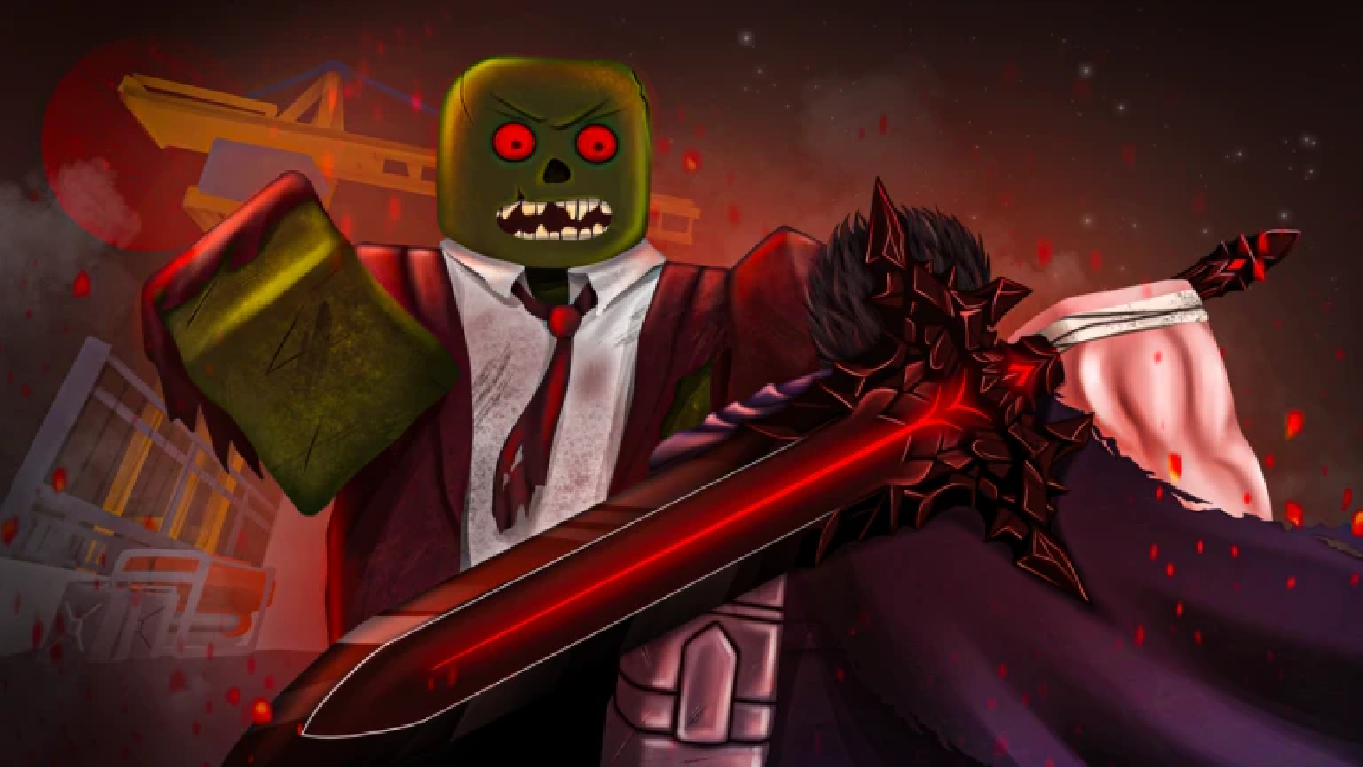 Hunty Zombie tier list for the best weapons (Image via Roblox Corporation)