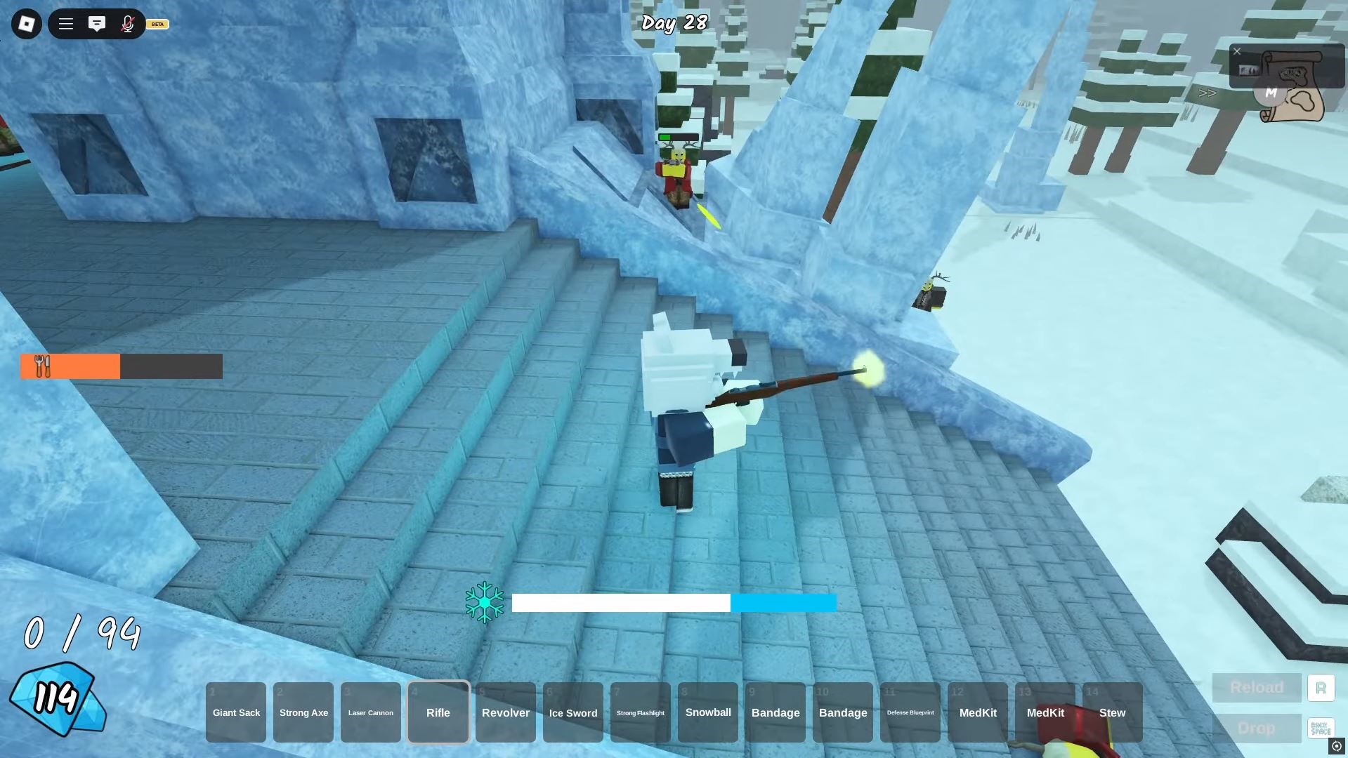 Killing the Cultist (Image via Roblox)