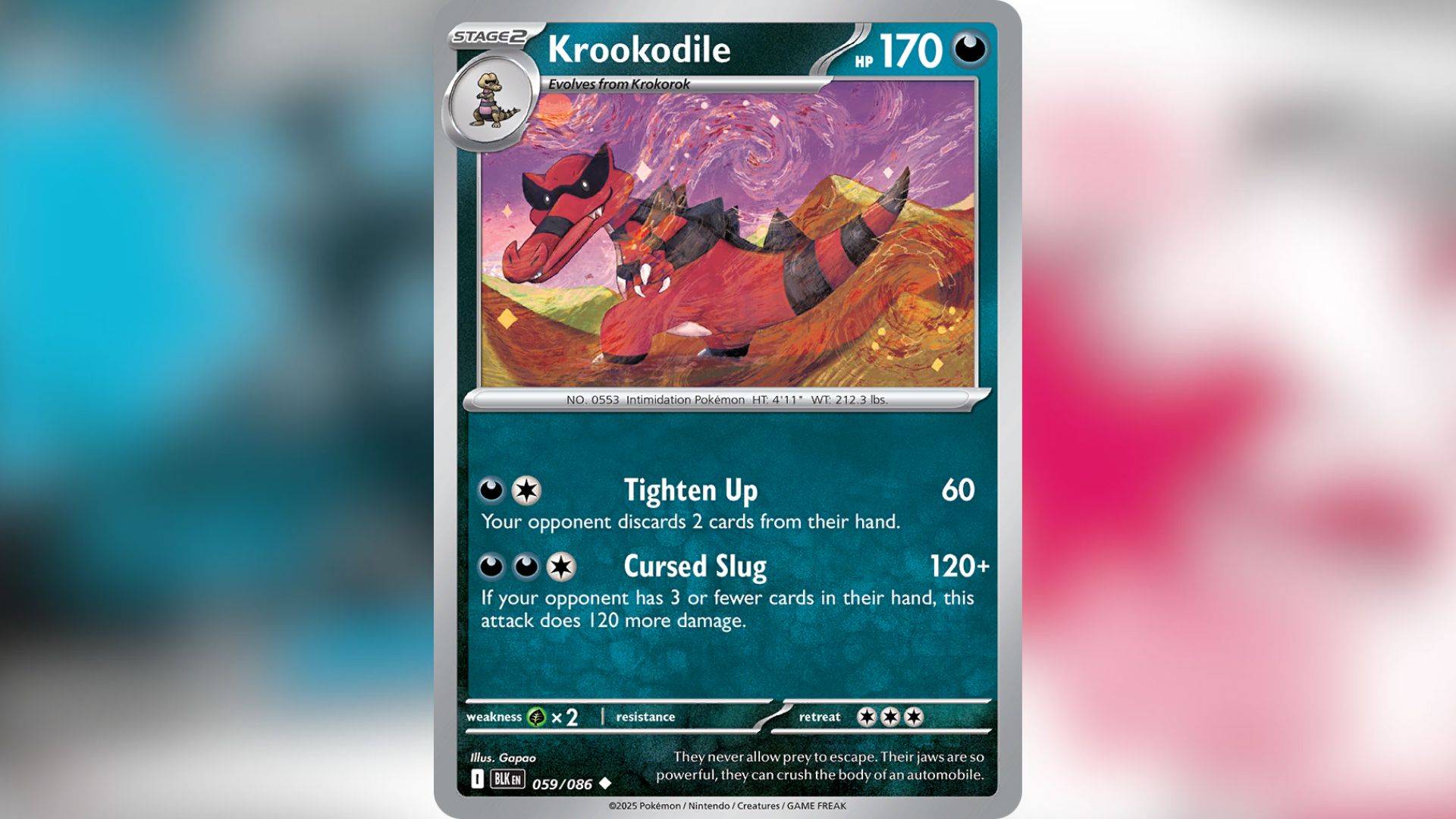 Krookodile (Image via TPC)