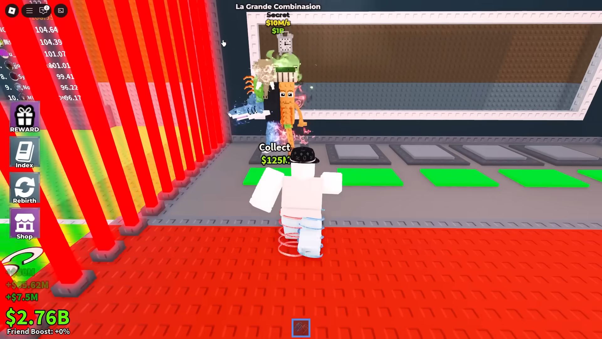 La Grande Combinasion in base (Image via Roblox Corporation)