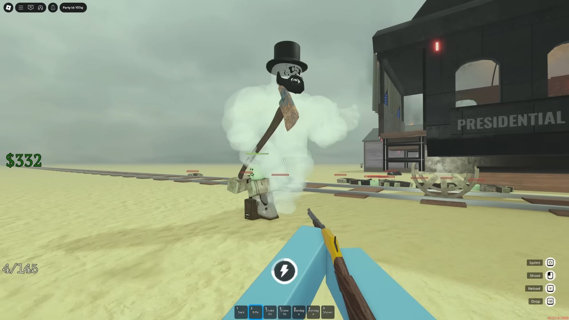 Lincoln’s Ghost (Image via Roblox Corporation)