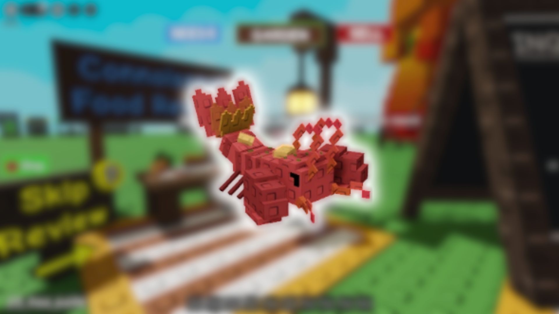 Lobster Thermidor in Grow a Garden (Image via Roblox)