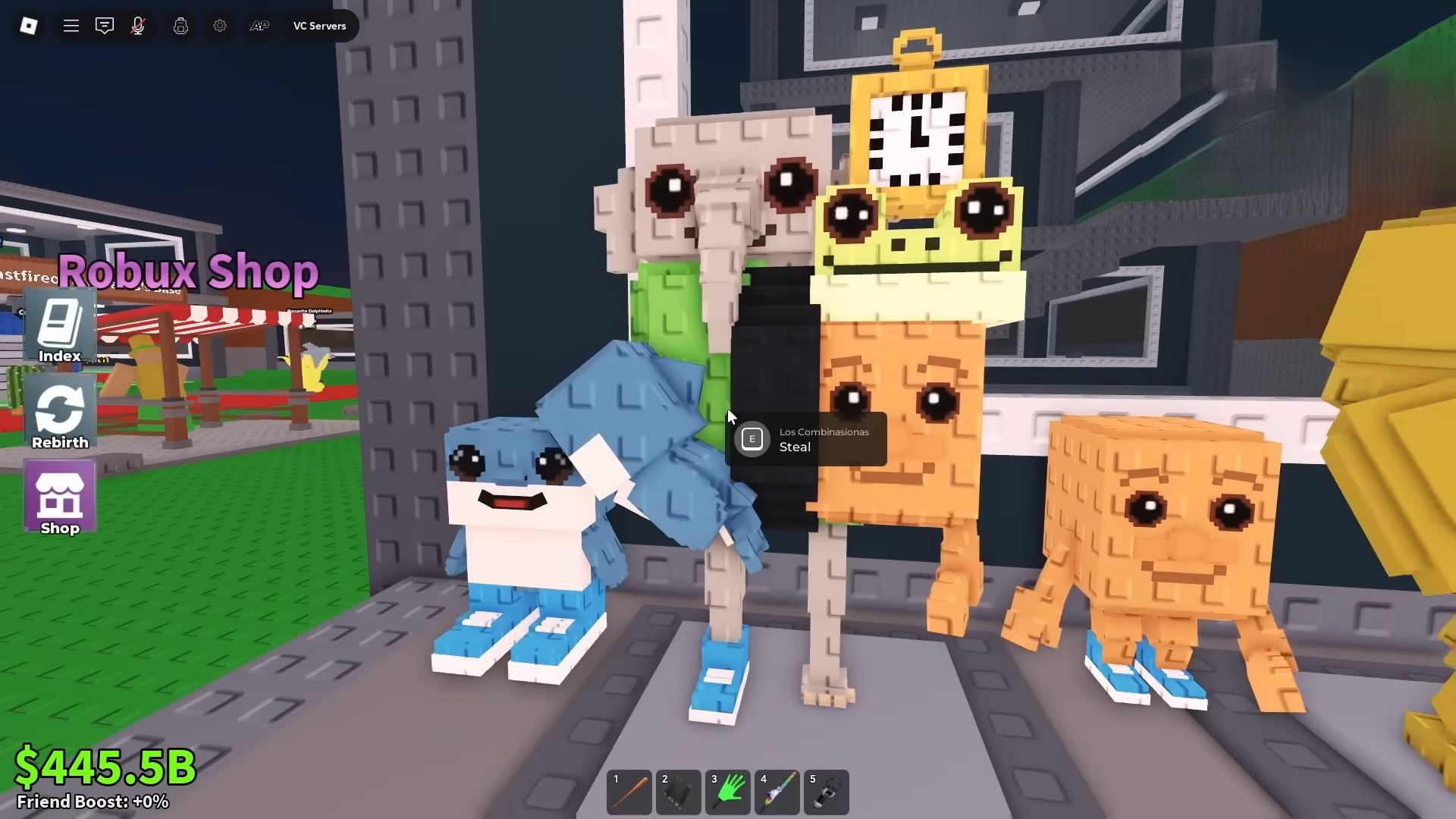 Los Combinasionas in Steal a Brainrot (Image via Roblox Corporation)