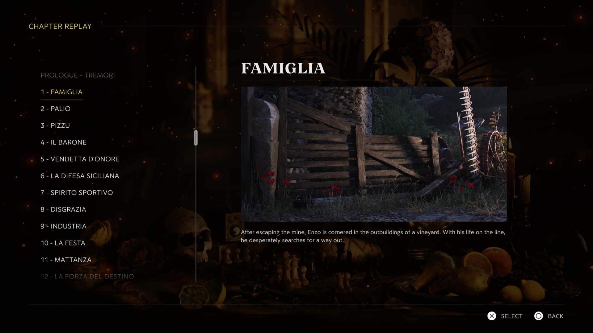 Mafia The Old Country Chapters