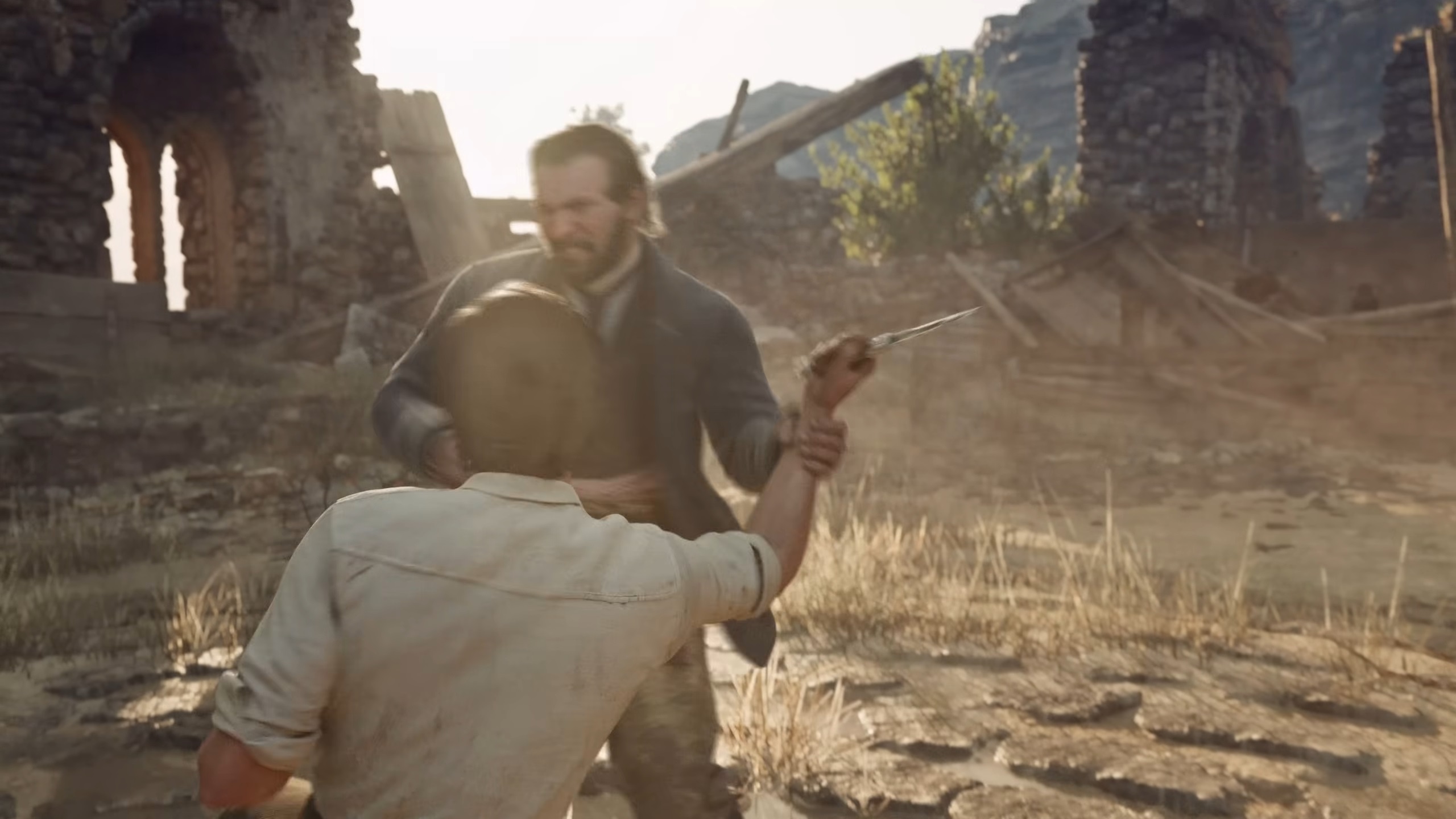 Picture describing a Sicilian knife battle
