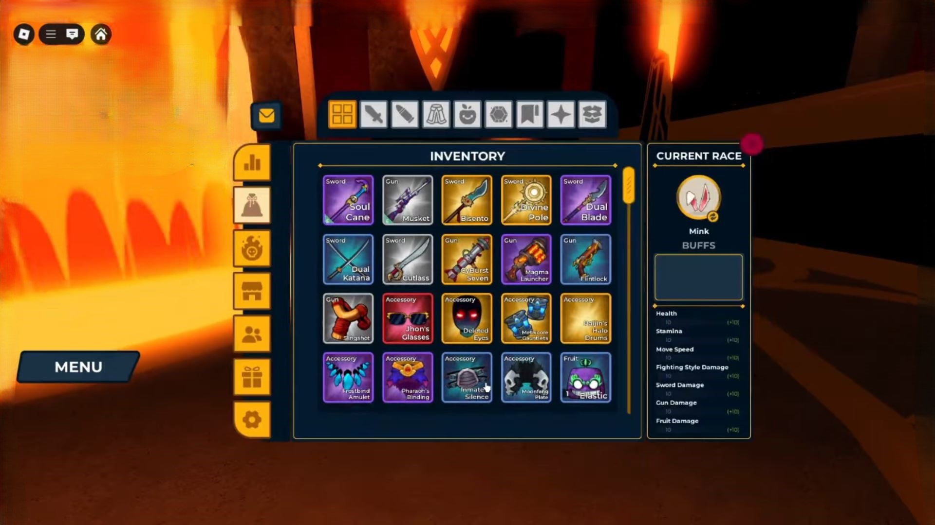 Materials in Vox Seas (Image via Roblox)