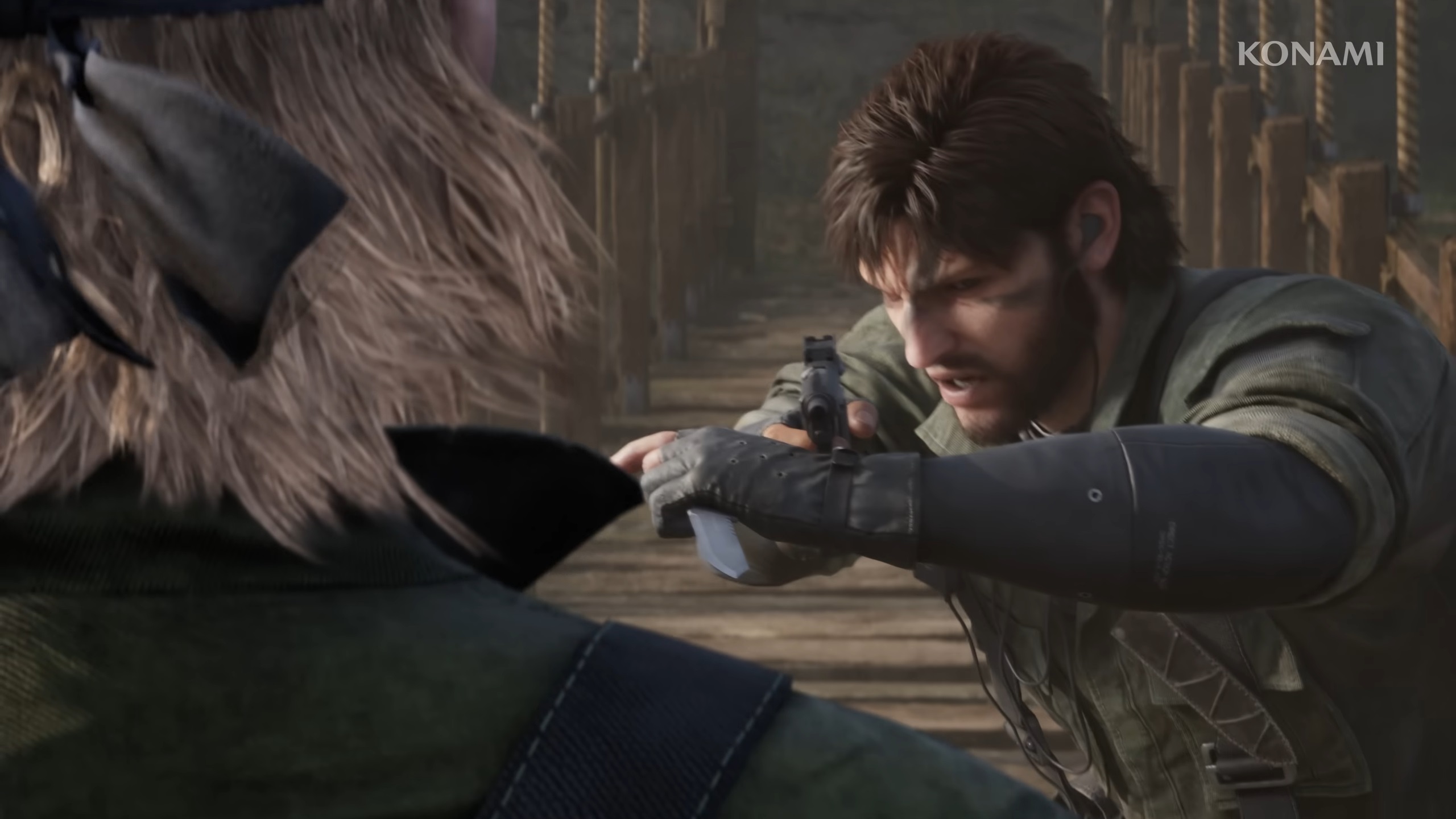 Picture of Naked Snake stops The Boss in her path