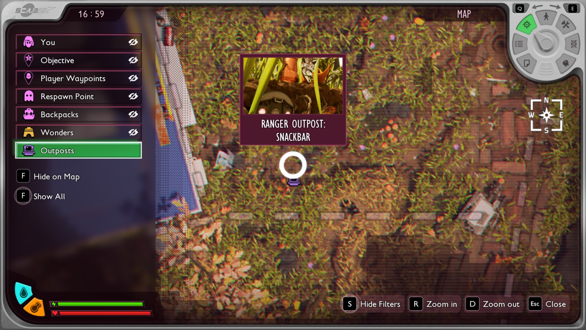 Build in front of the outpost (Image via Xbox Game Studios | Deltias Gaming)