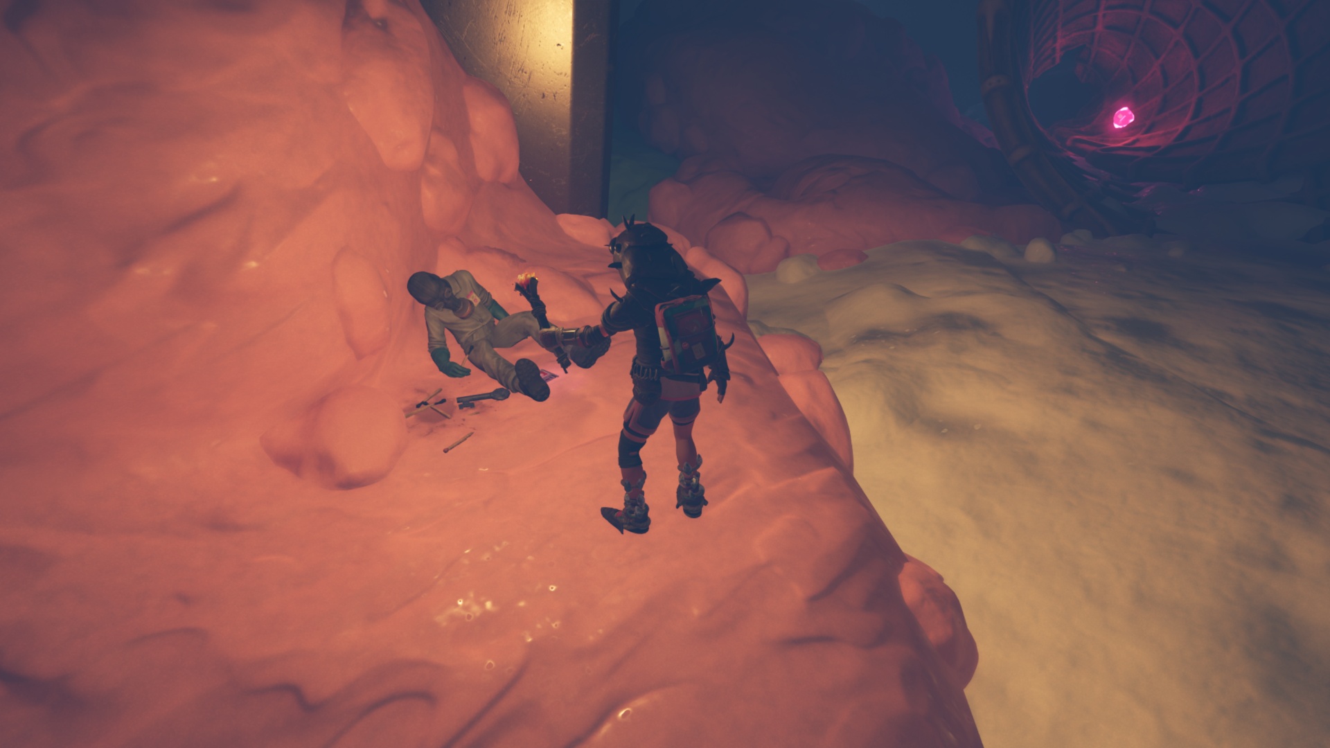 Frostbitten Key in Grounded 2 (Image via Xbox Game Studios | Deltias Gaming)