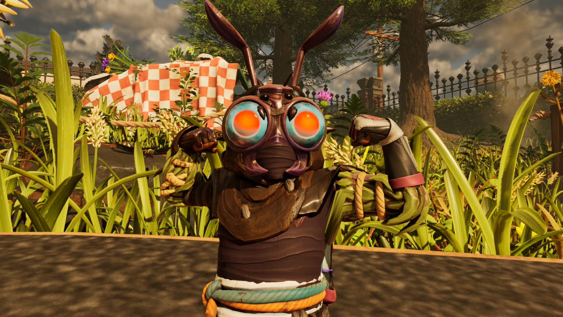 One of the four Founder Pack skins in Grounded 2 (Image via Xbox Game Studio | Deltias Gaming)