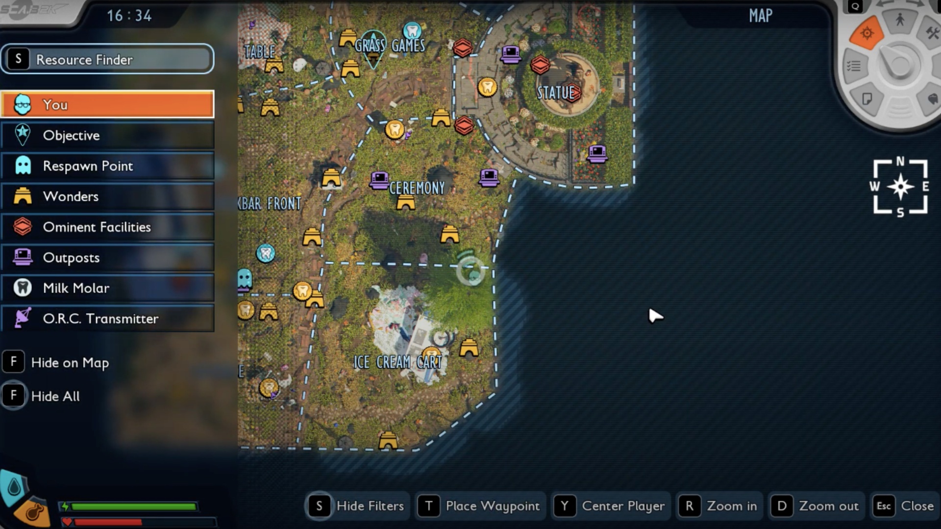 The location where you can get the Gum easily (Image via Xbox Game Studios | WoW Quests/YouTube)