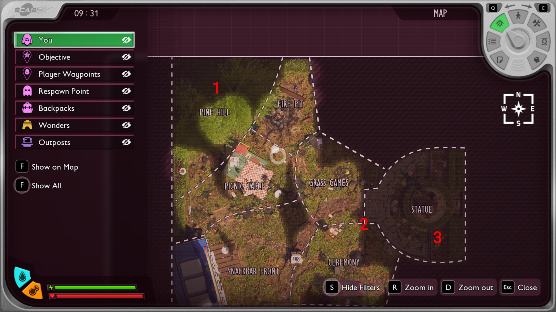 Praying Mantis Nymph Locations in Grounded 2