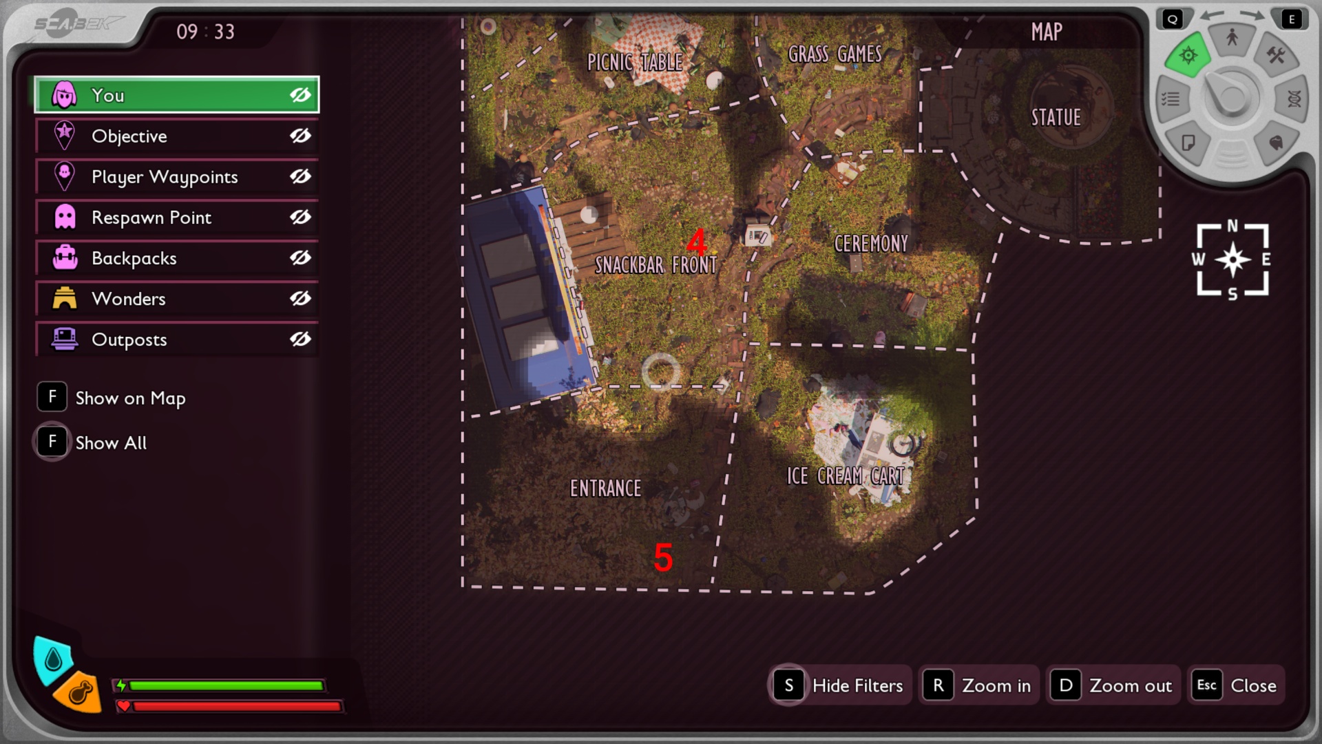 Praying Mantis Nymph Locations in Grounded 2