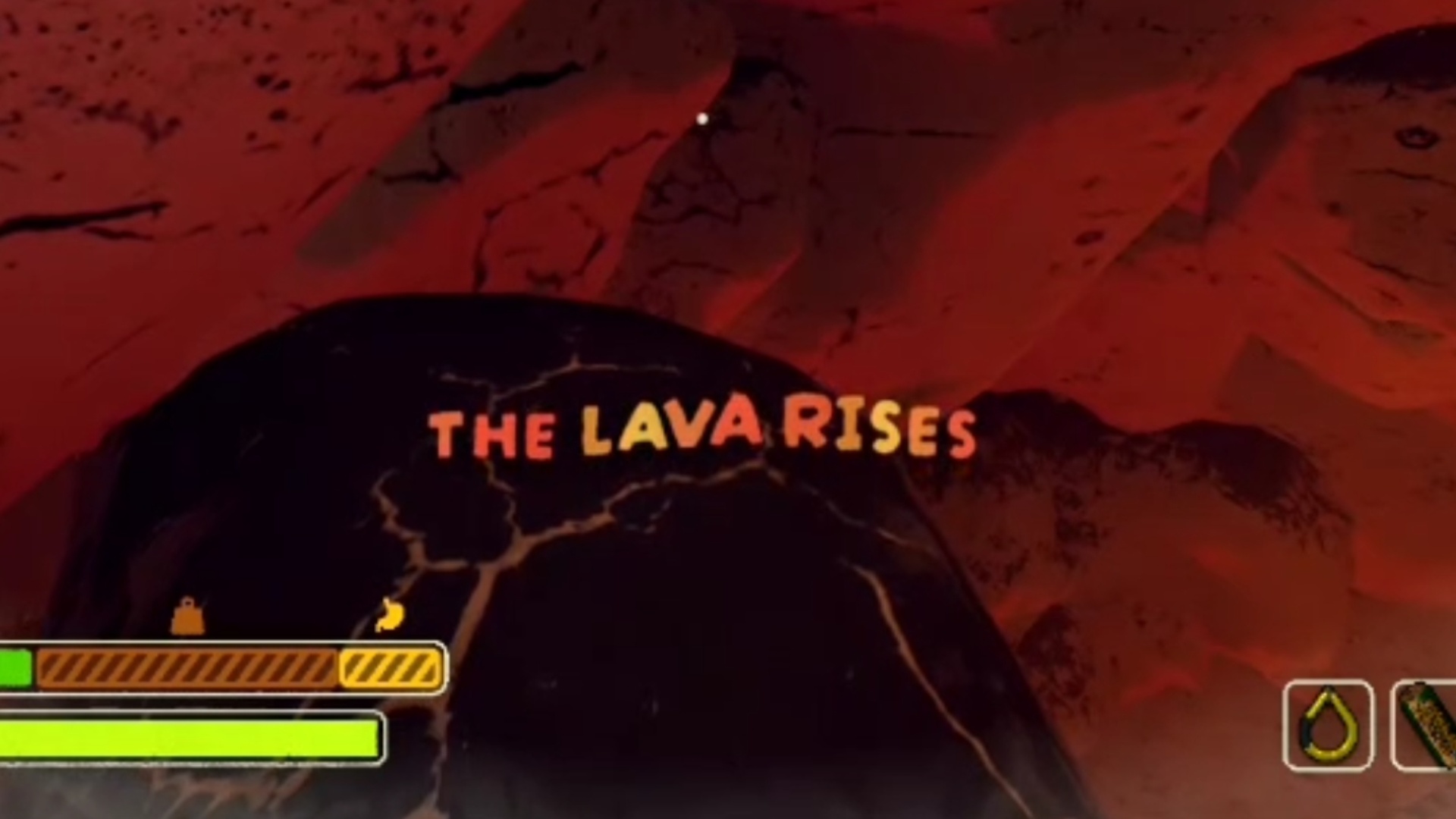 Lava rising in PEAK (Image via Aggro Crab | Landfall)