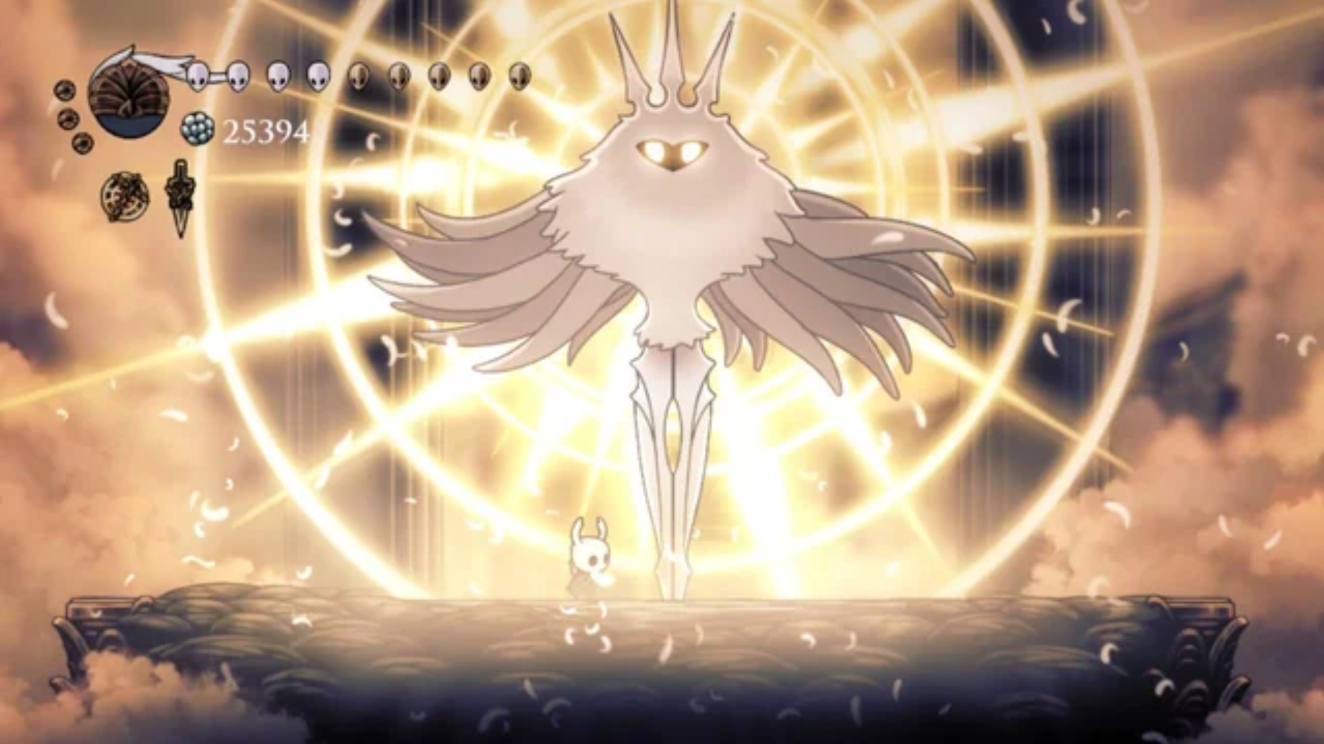 Hardest boss in the game (Image via Team Cherry)