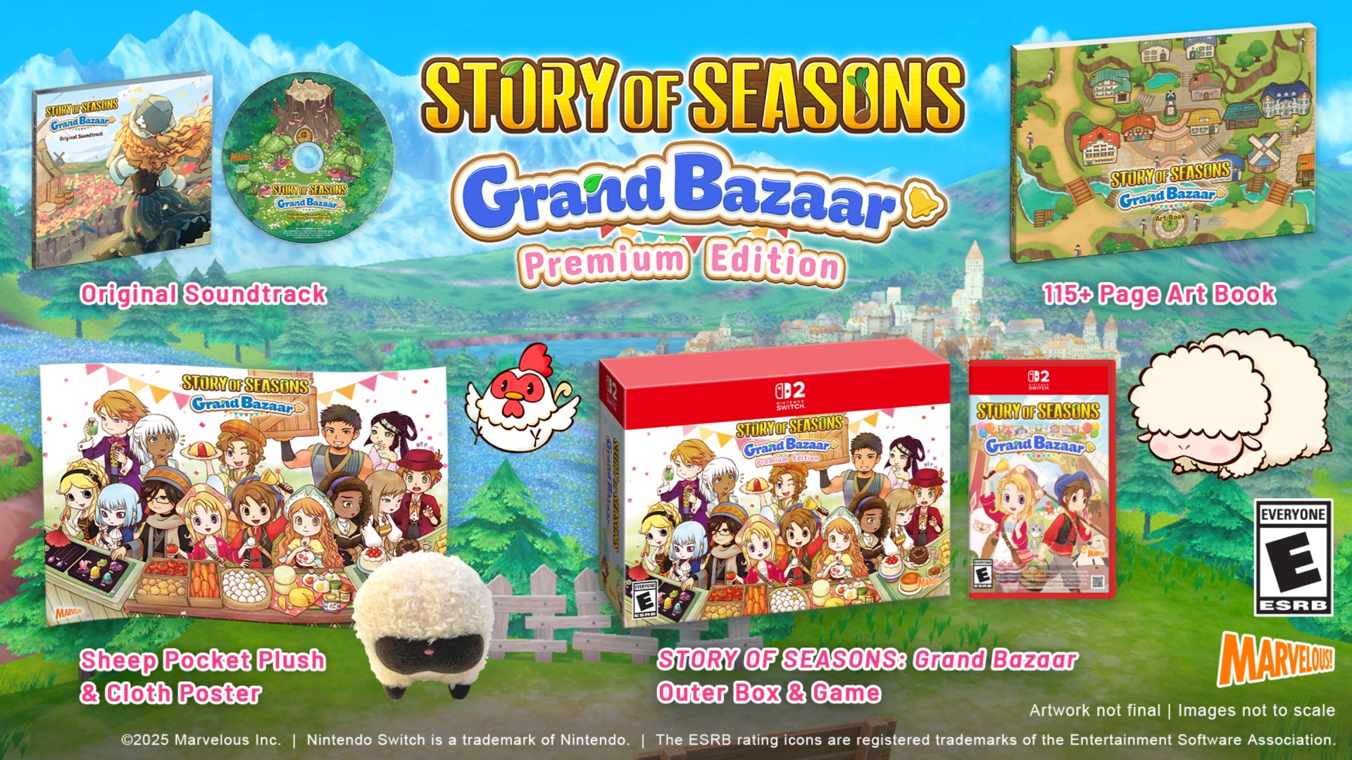 All Premium Edition contents (Image via XSEED Games)
