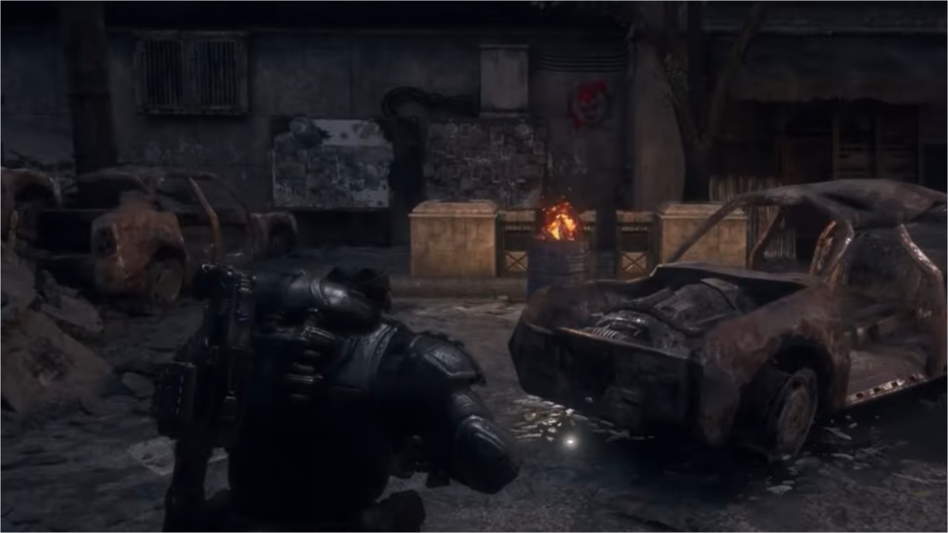 Arrive at the other side of the road (Image via Xbox Game Studios)