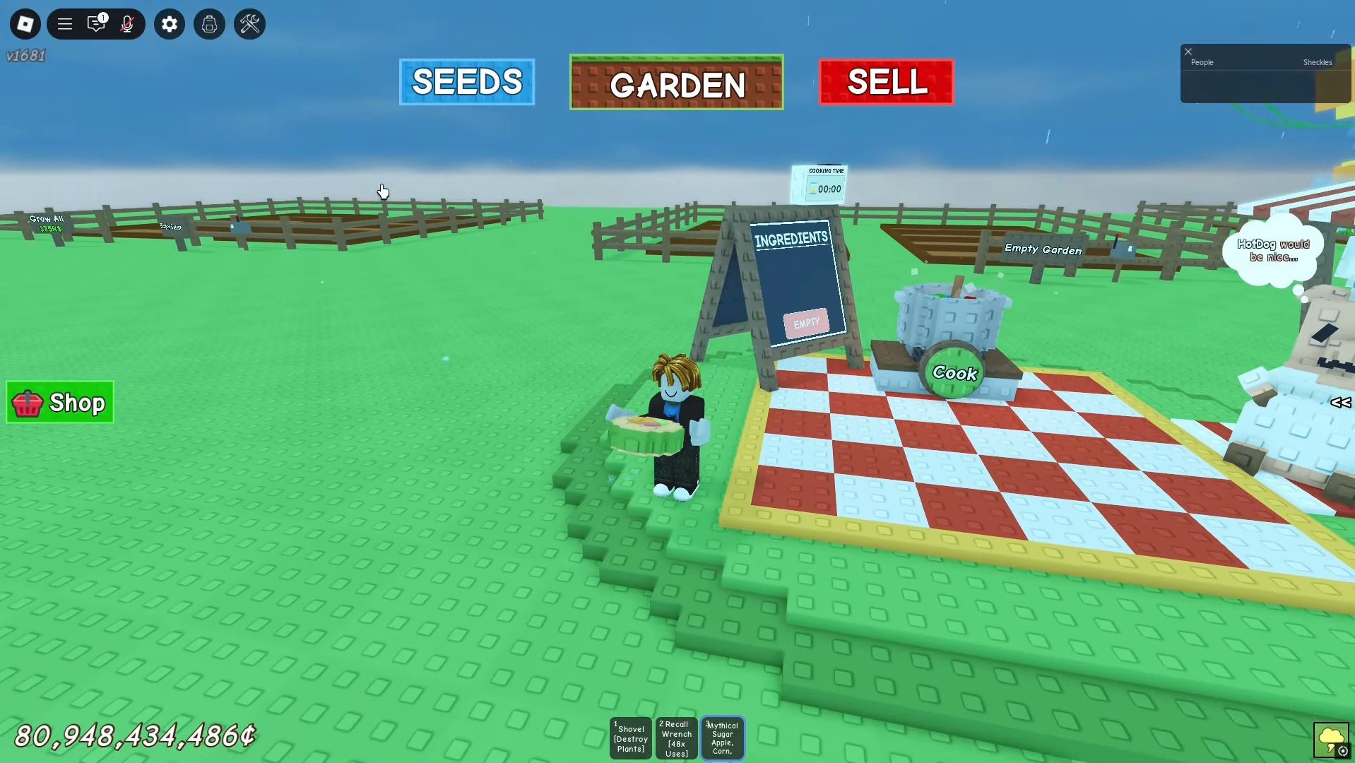 Mythical Sushi in Grow a Garden (Image via Roblox)
