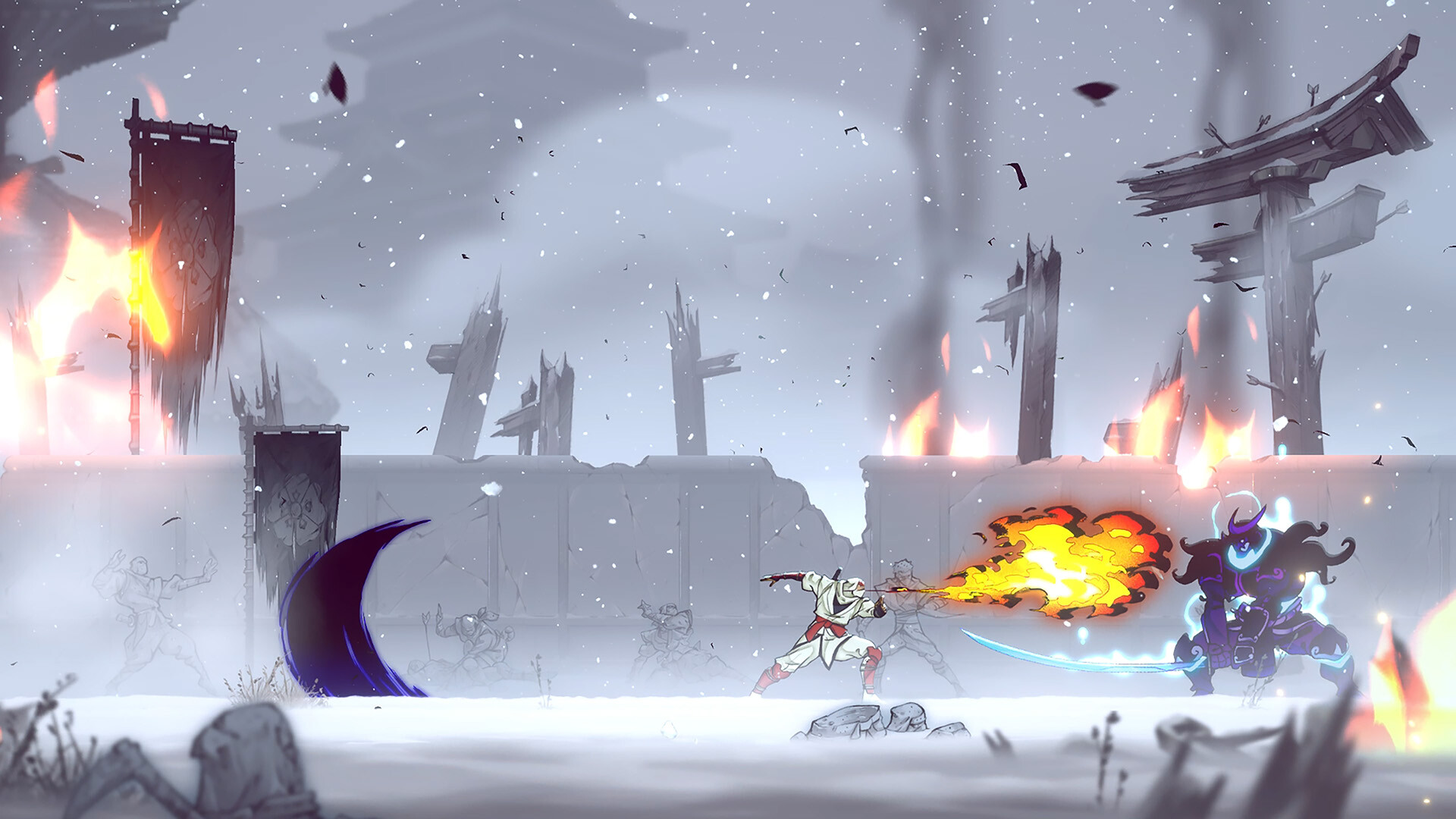 Ninpo skills are essential when taking on the tougher foes