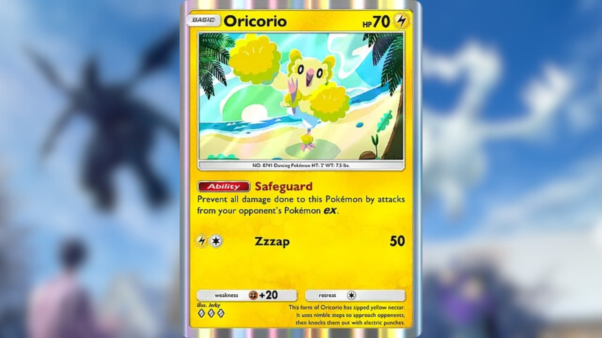 Oricorio counters this Pokemon in both ways (Image via The Pokemon Company)