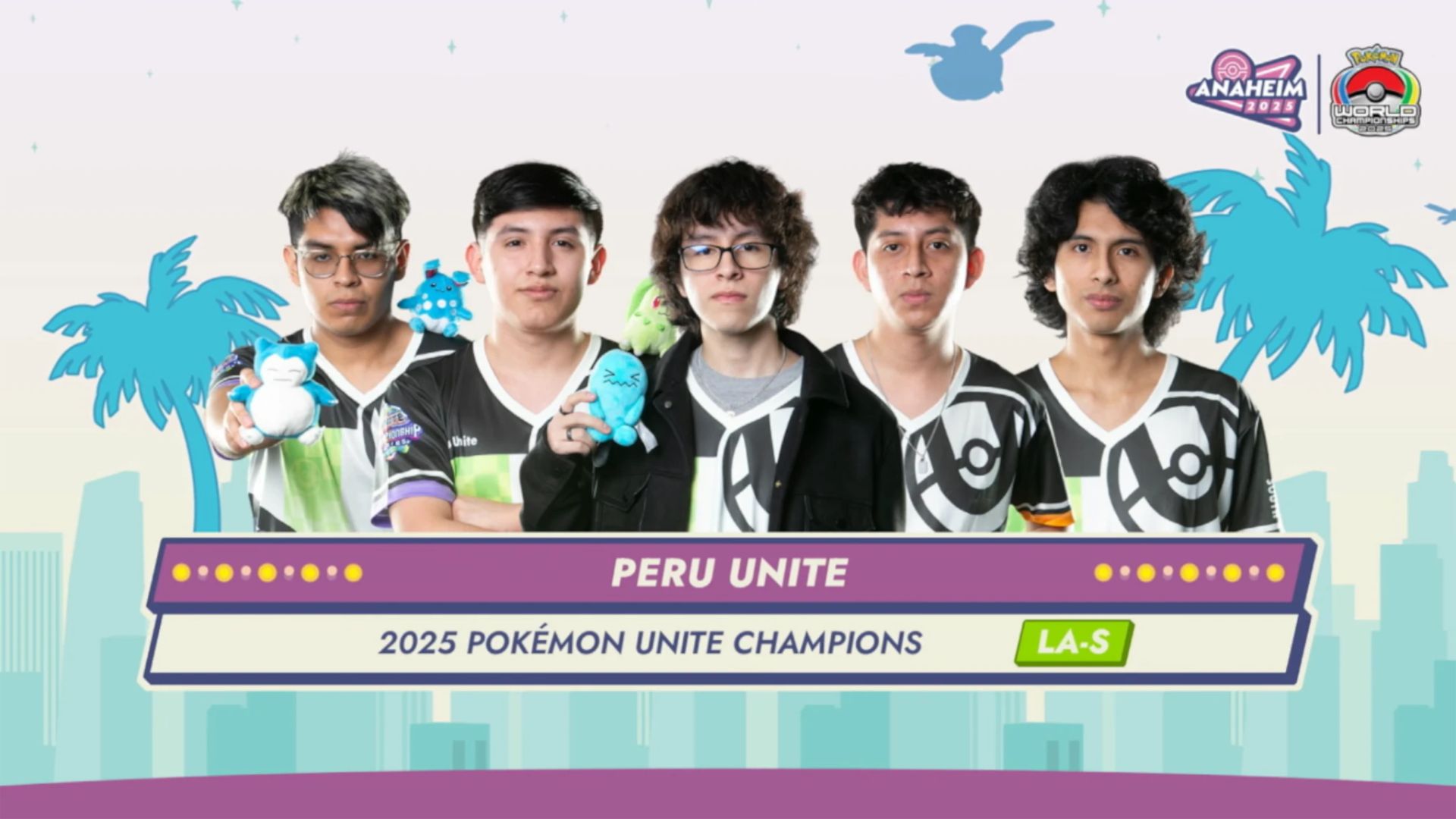Peru Unite are the Pokemon UNITE Worlds 2025 champions (Image via TPC)