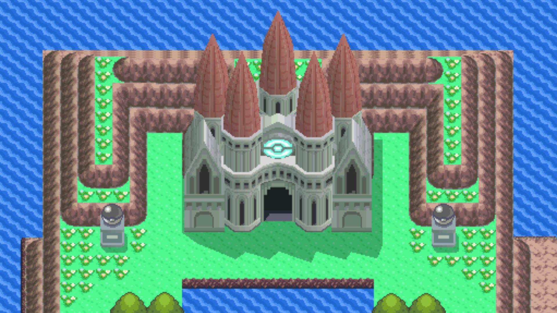 Pokemon League in Diamond and Pearl (Image via TPC)