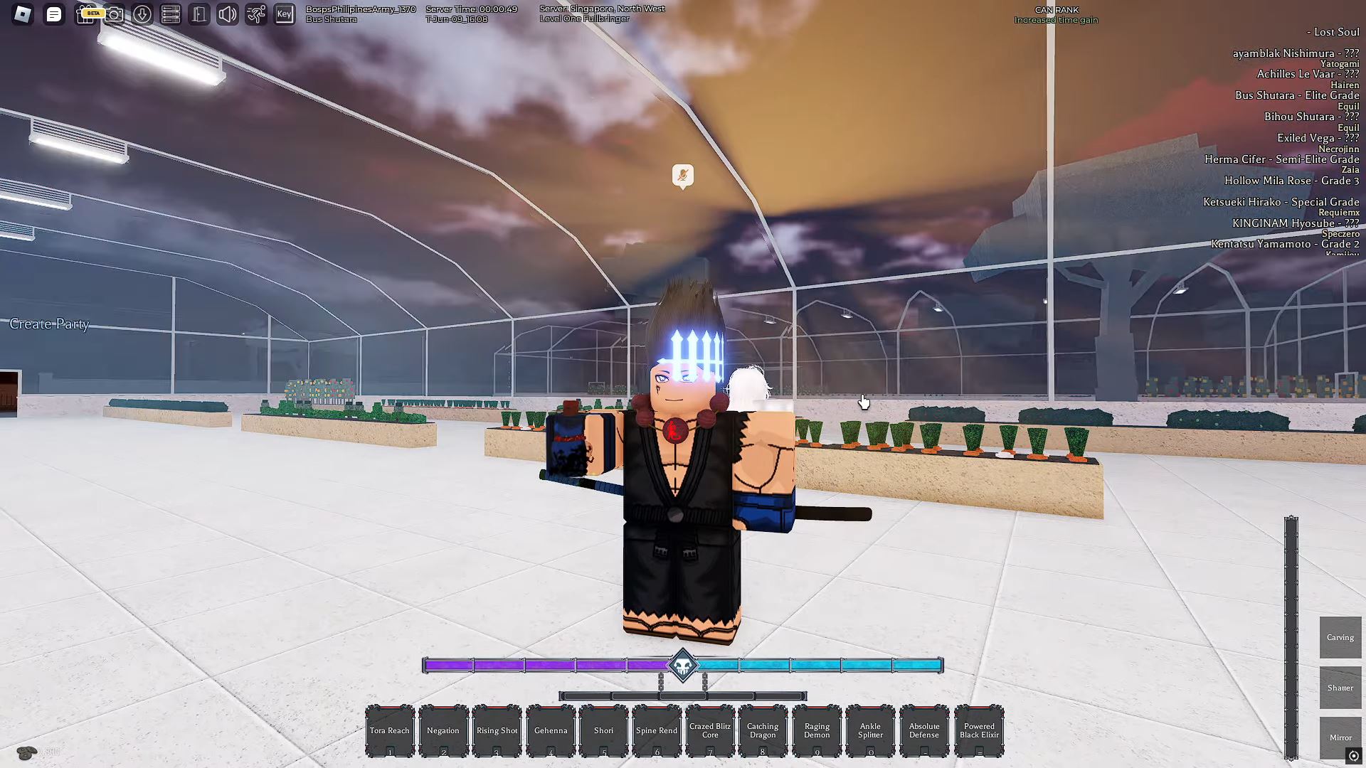 Powered Black Elixir in hand (Image via Roblox)