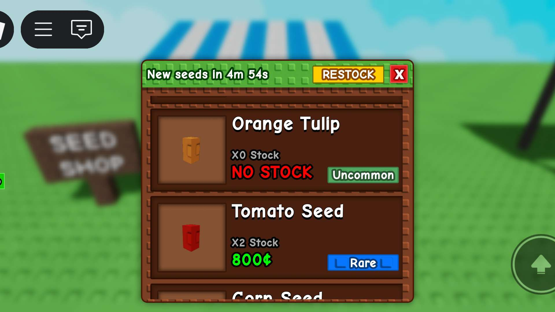 Prismatic Sandwich recipe (Image via Roblox Corporation)