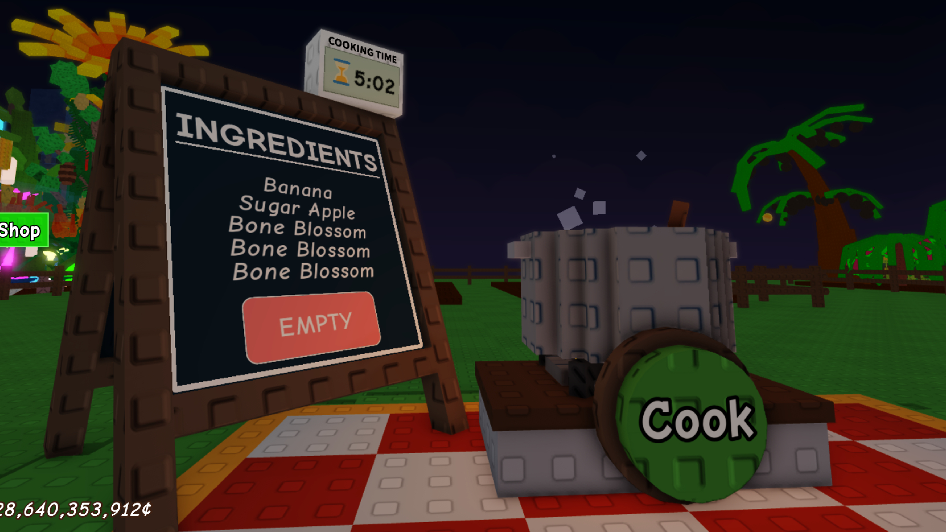 Prismatic Waffle Recipe (Image via Roblox Corporation)