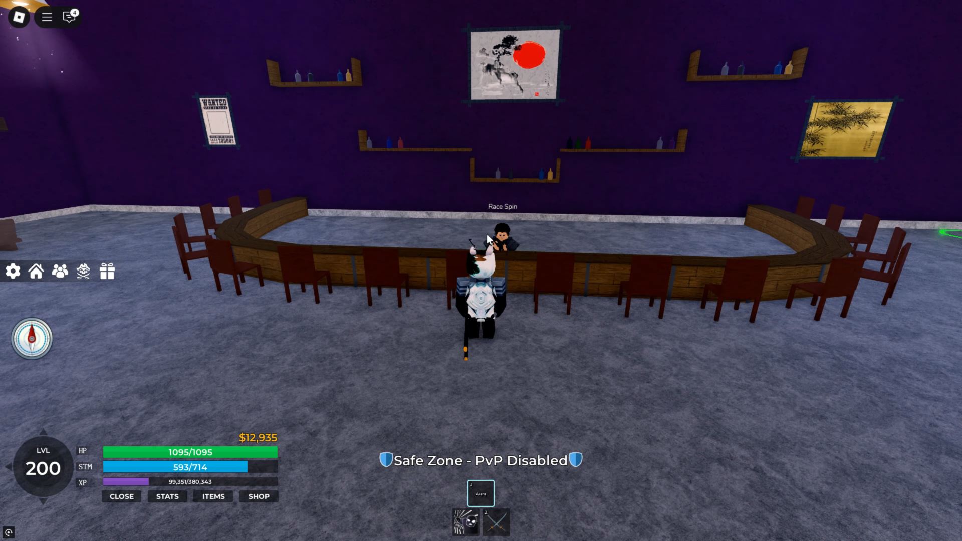 Race Spin NPC (Image via Roblox)