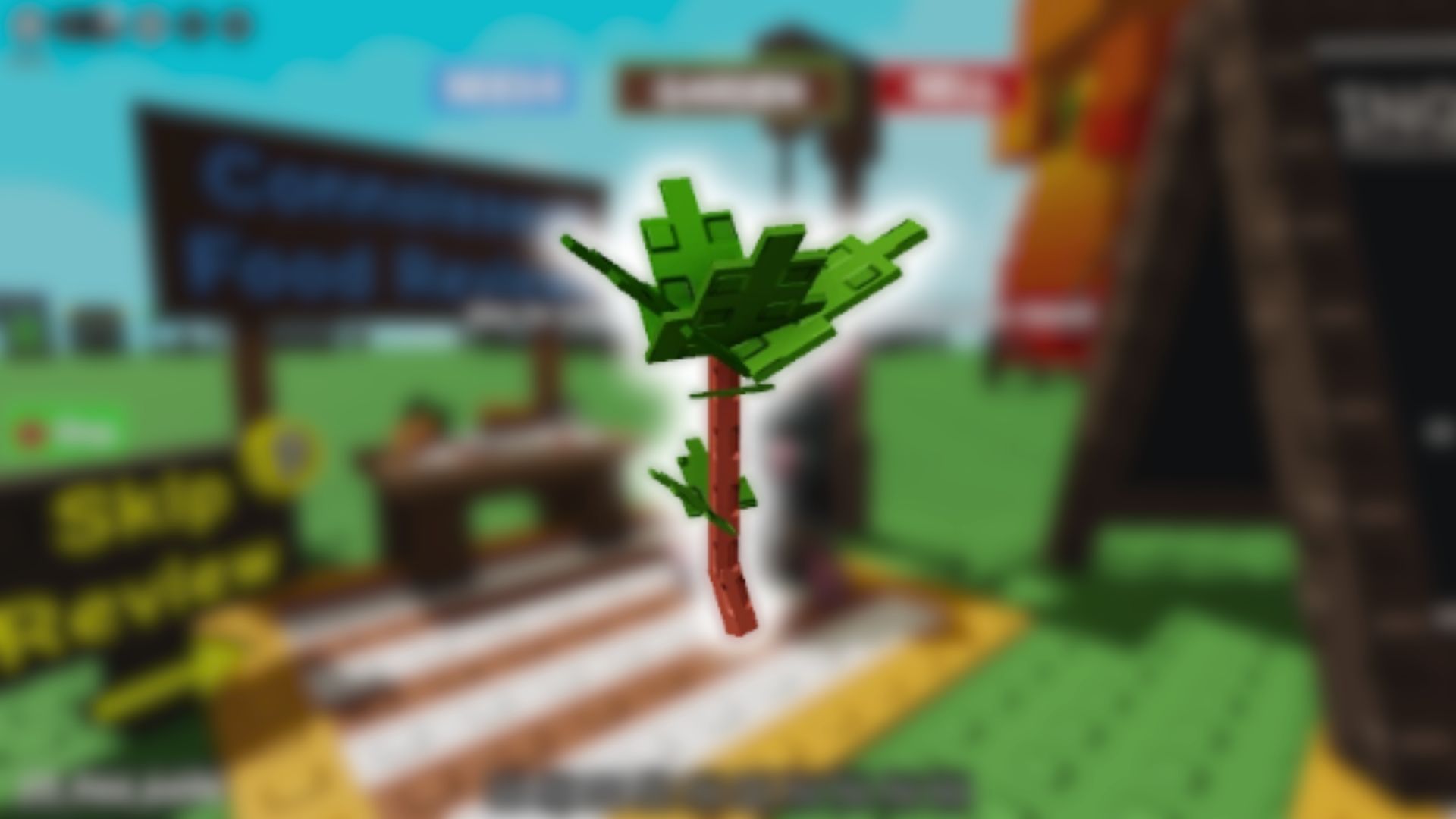 Rhubarb in Grow a Garden (Image via Roblox)