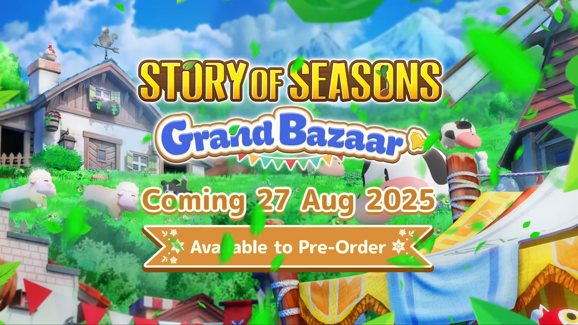 Story of Seasons: Grand Bazaar has some DLC items (Image via XSEED Games)