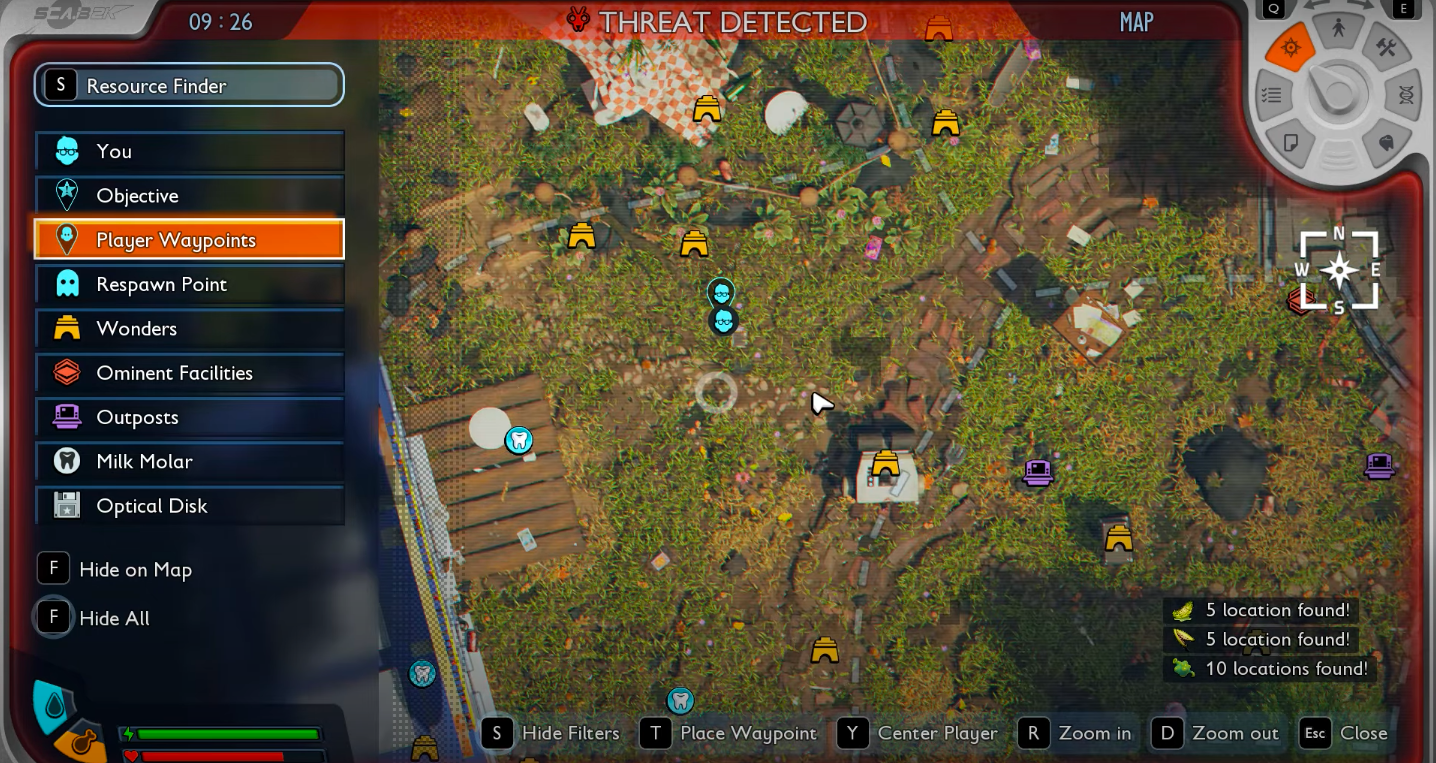 Location of the Cockroach Queen (Image via Xbox Game Studios | Wow Quests/YouTube)