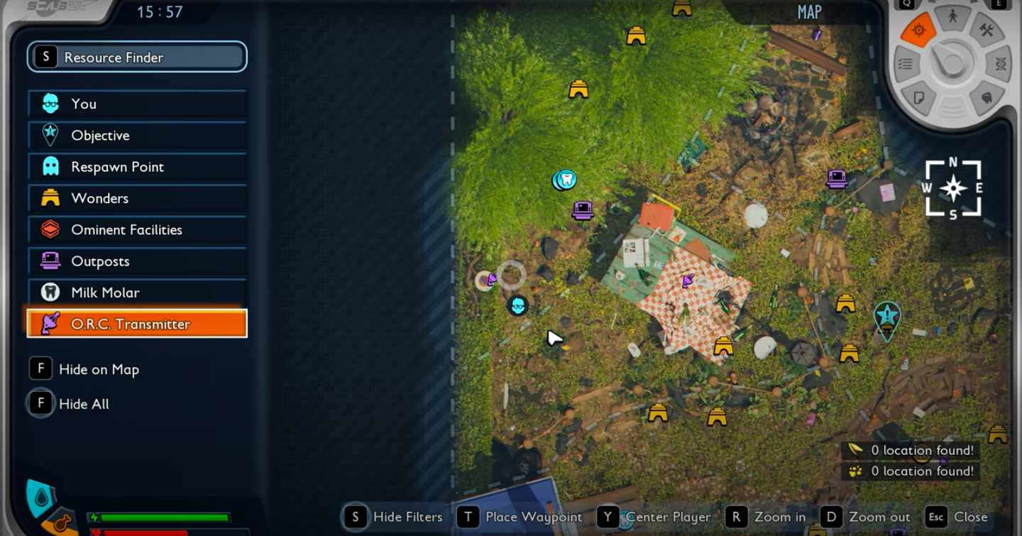 The precise location for the Bushwacker (Image via Xbox Game Studios | Wow Quests/YouTube)