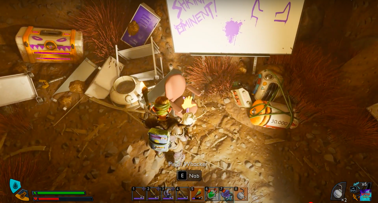 Collect the Pinch Whacker (Image via Xbox Game Studios | WoW Quests/YouTube)