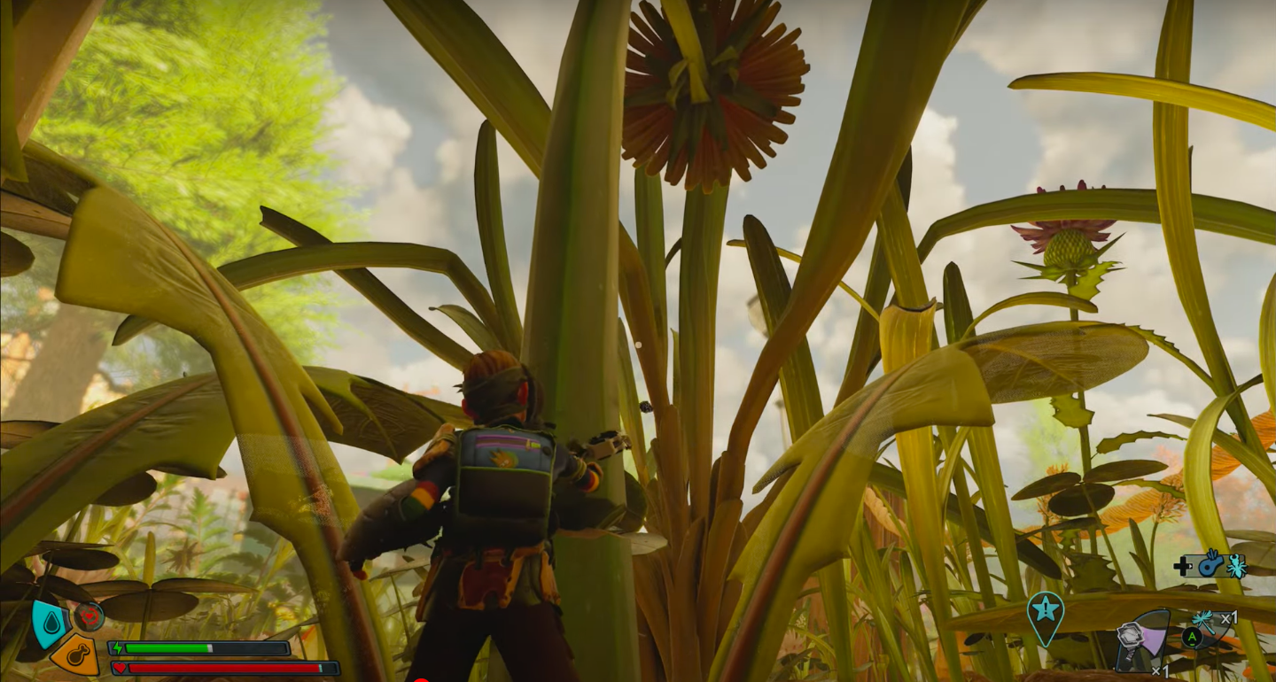 Head to the Dandelion plants (Image via Xbox Game Studios | LunarGaming Guides/YouTube)