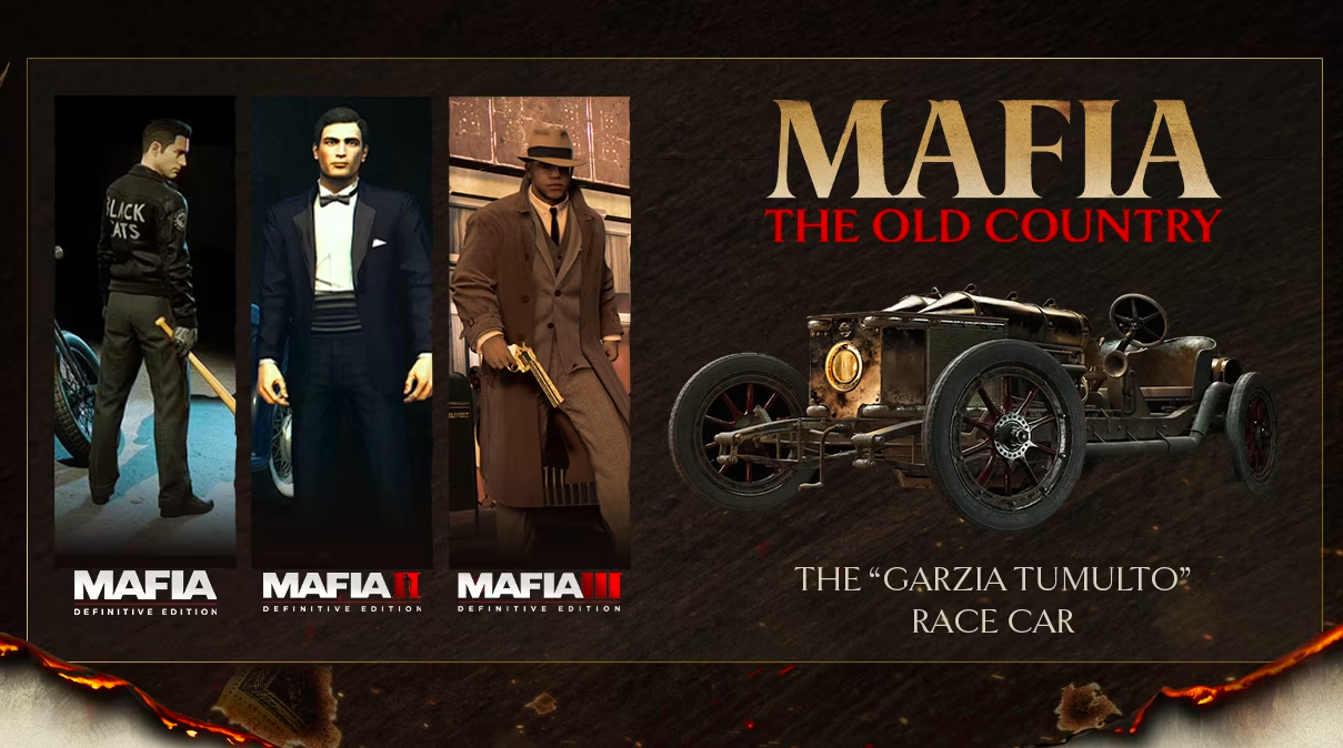 Loyalty Rewards for the Mafia franchise (Image via 2K Games)