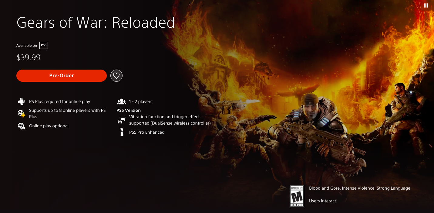 Head to the PlayStation store to purchase the game (Image via PlayStation Store)
