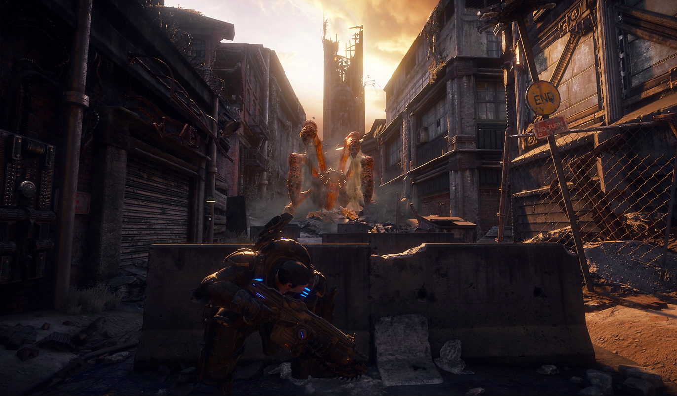 Learn whether the Gears of War: Reloaded is available on PlayStation 5 (Image via Xbox Game Studios)