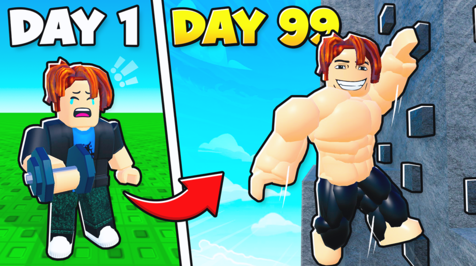 Gym Climb Race (Image via Roblox Corporation)