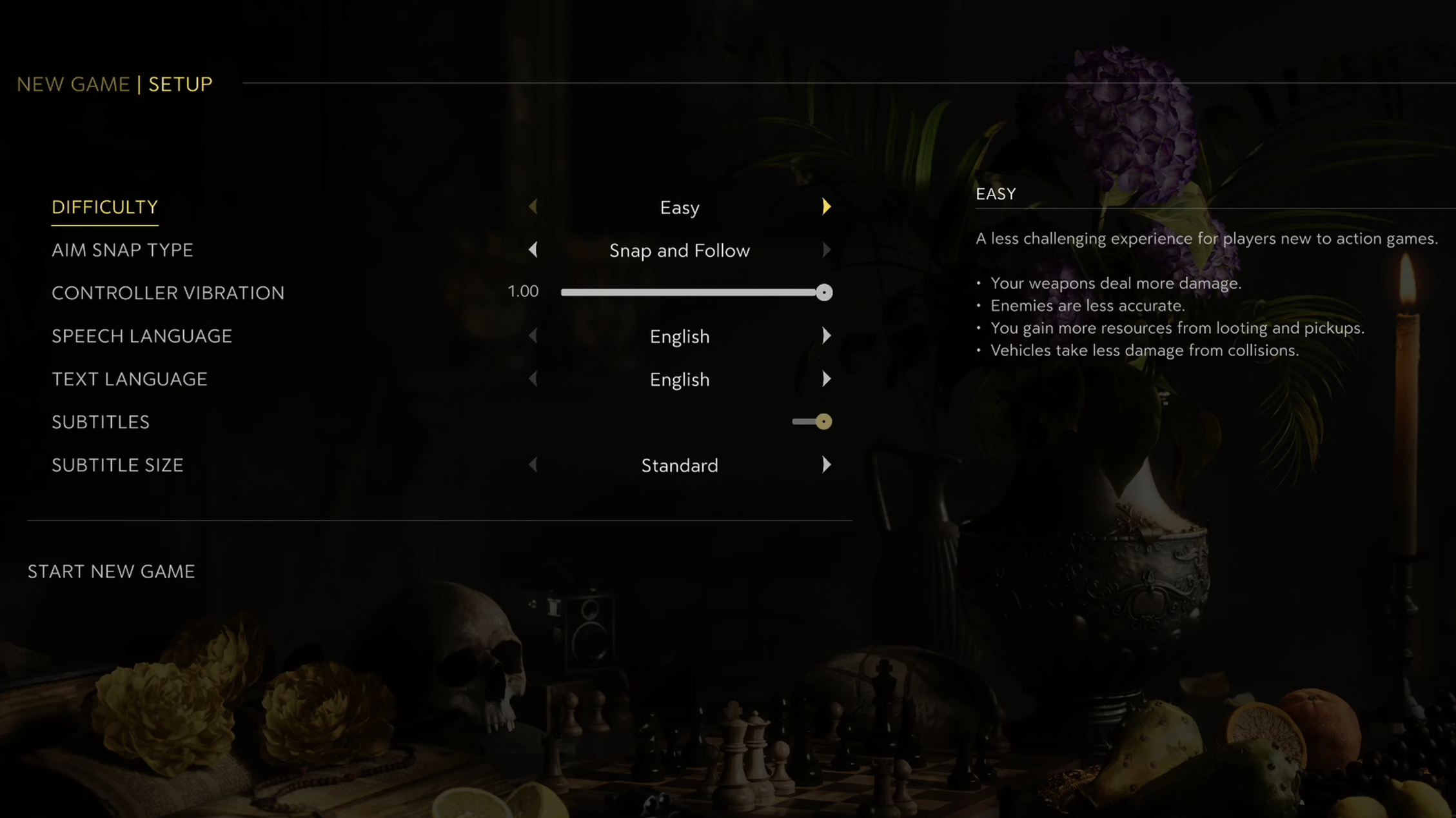 Easy Difficulty mode in Mafia The Old Country (Image via 2K Games)