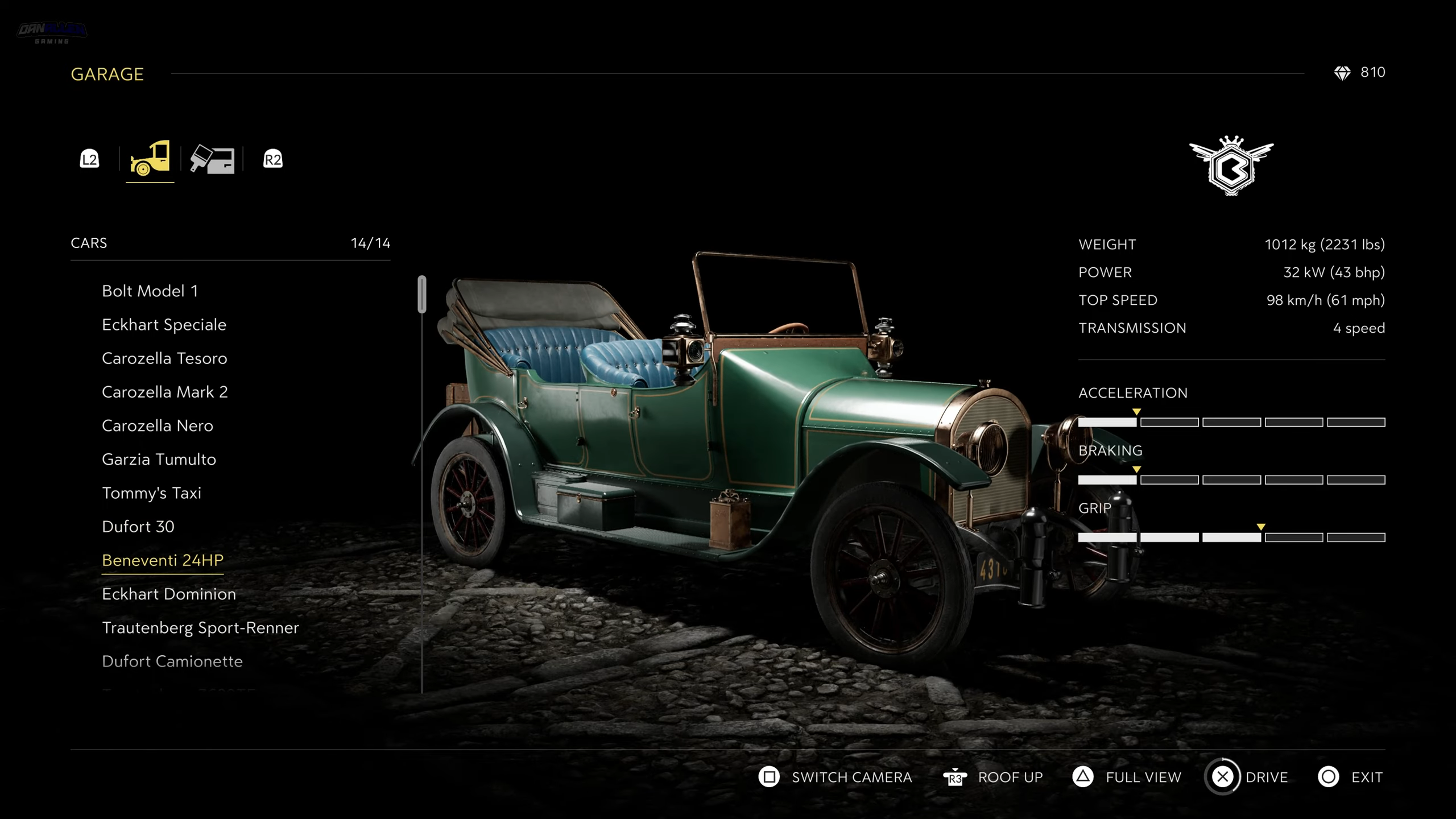 List of all cars in Mafia The Old Country (Image via 2K Games)