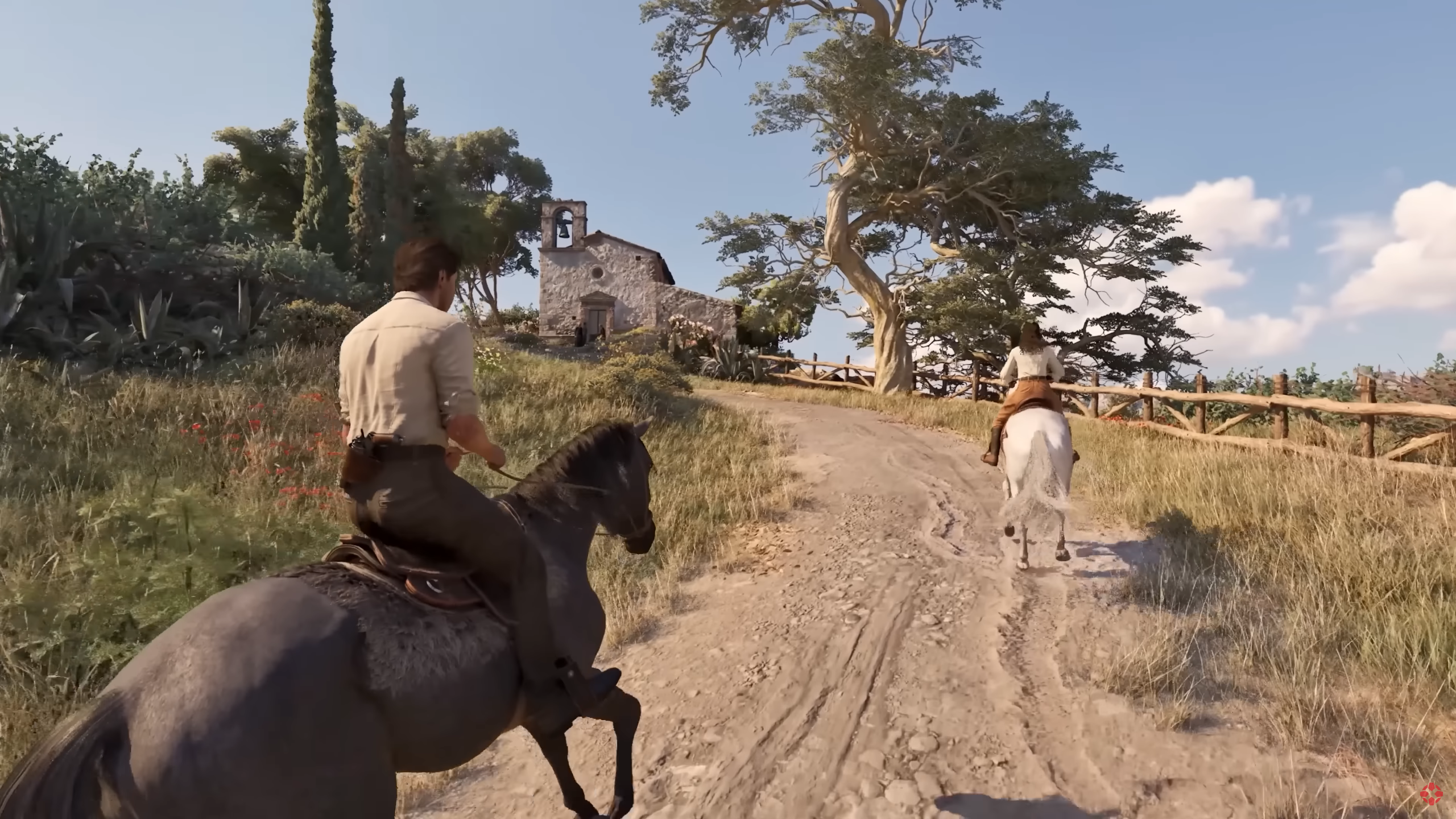 Horses in Mafia The Old Country (Image via 2K Games)